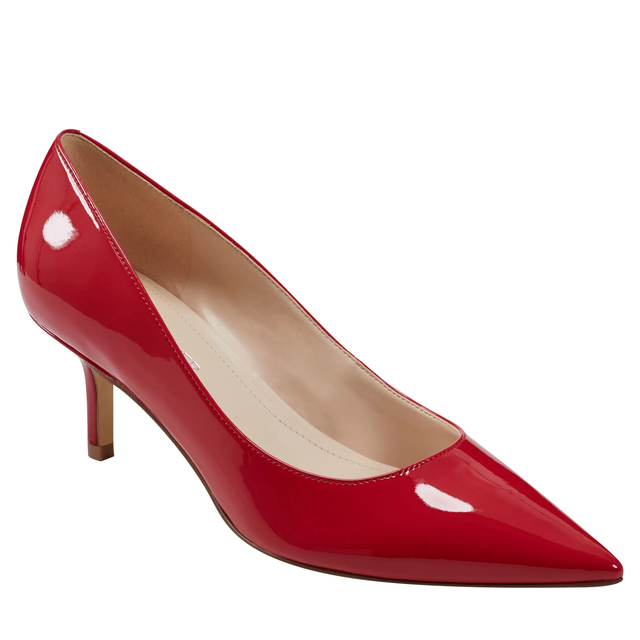 Fashion Marc Fisher Alola Pump Medium Red