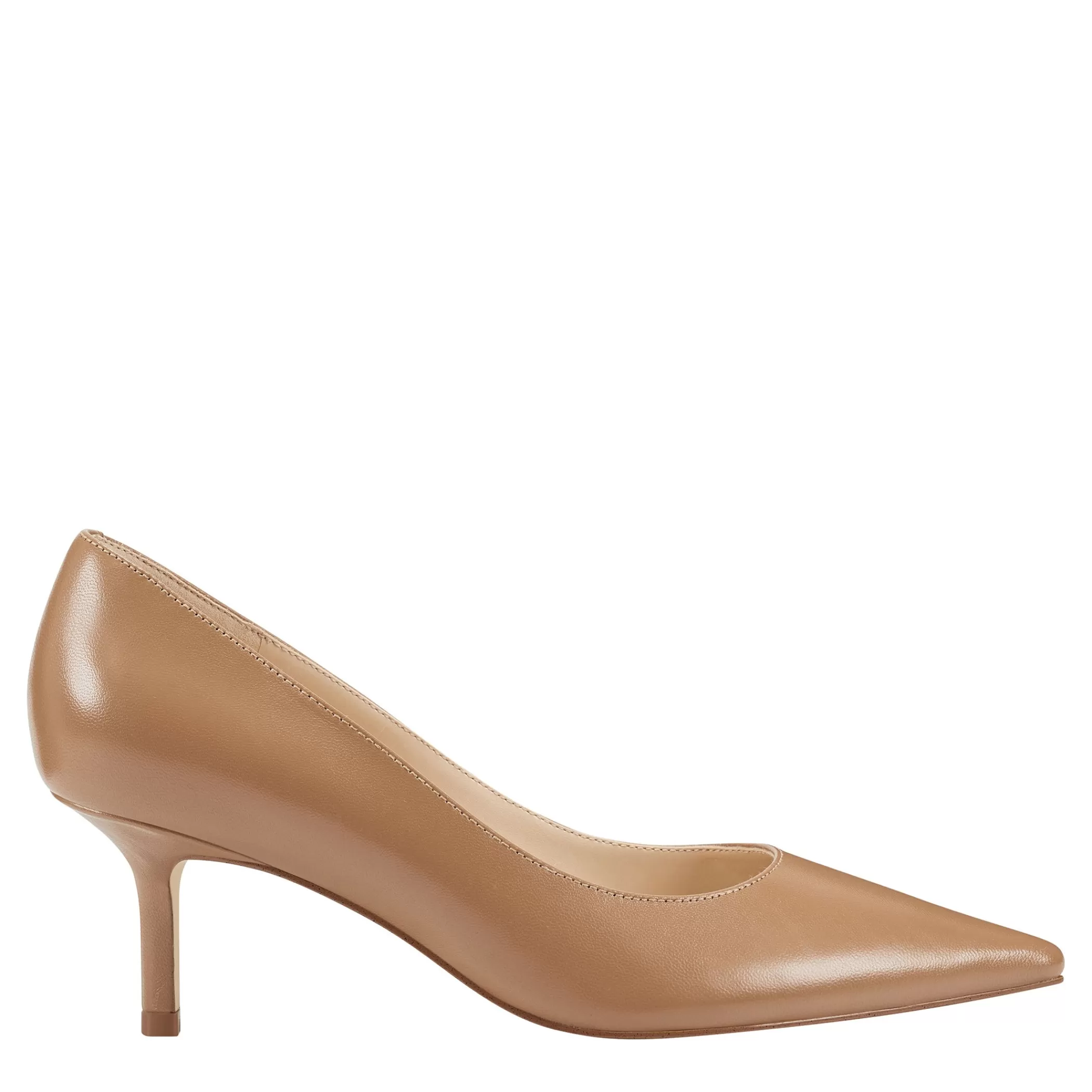 Shop Marc Fisher Alola Pump Medium Natural Leather