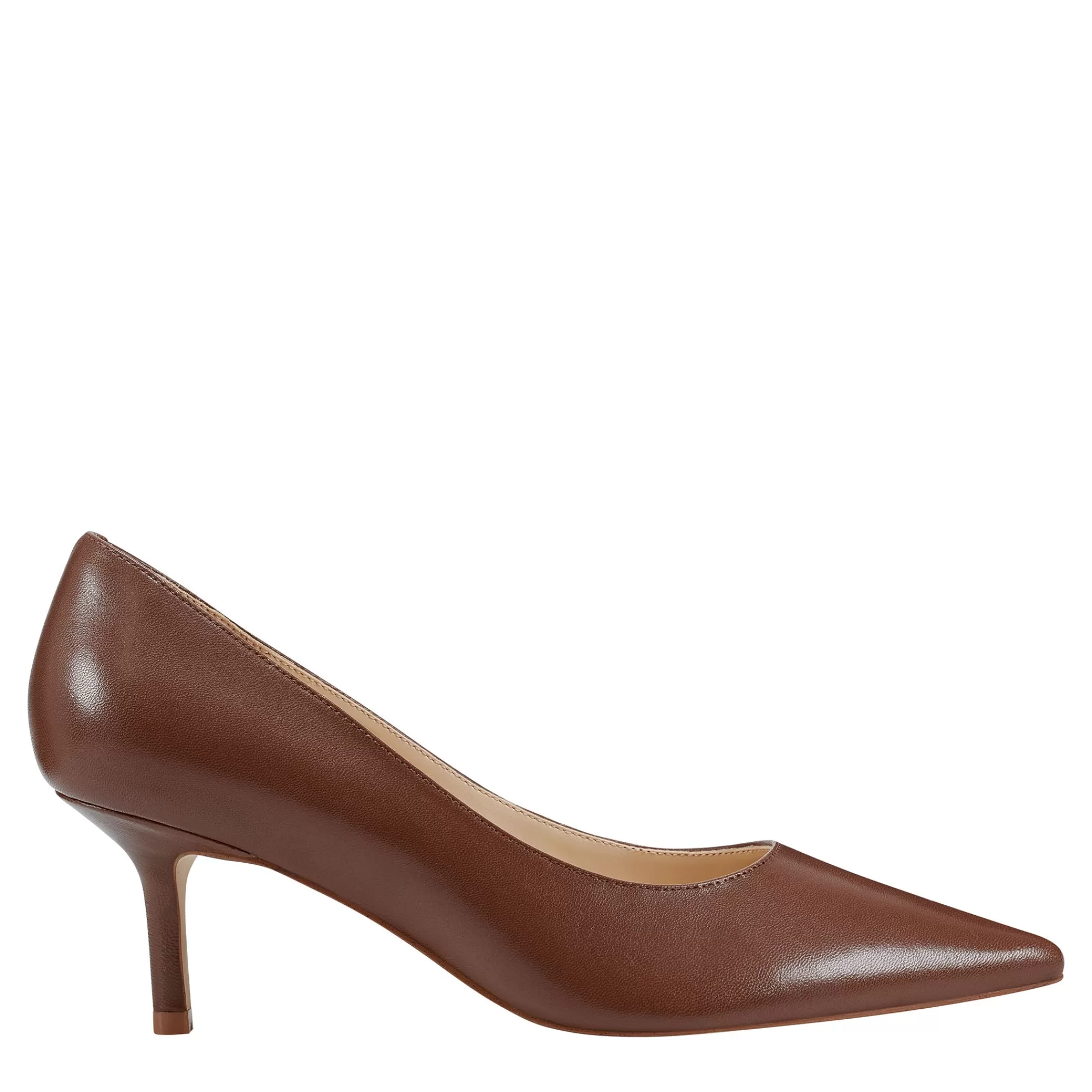 Flash Sale Marc Fisher Alola Pump Medium Brown Leather