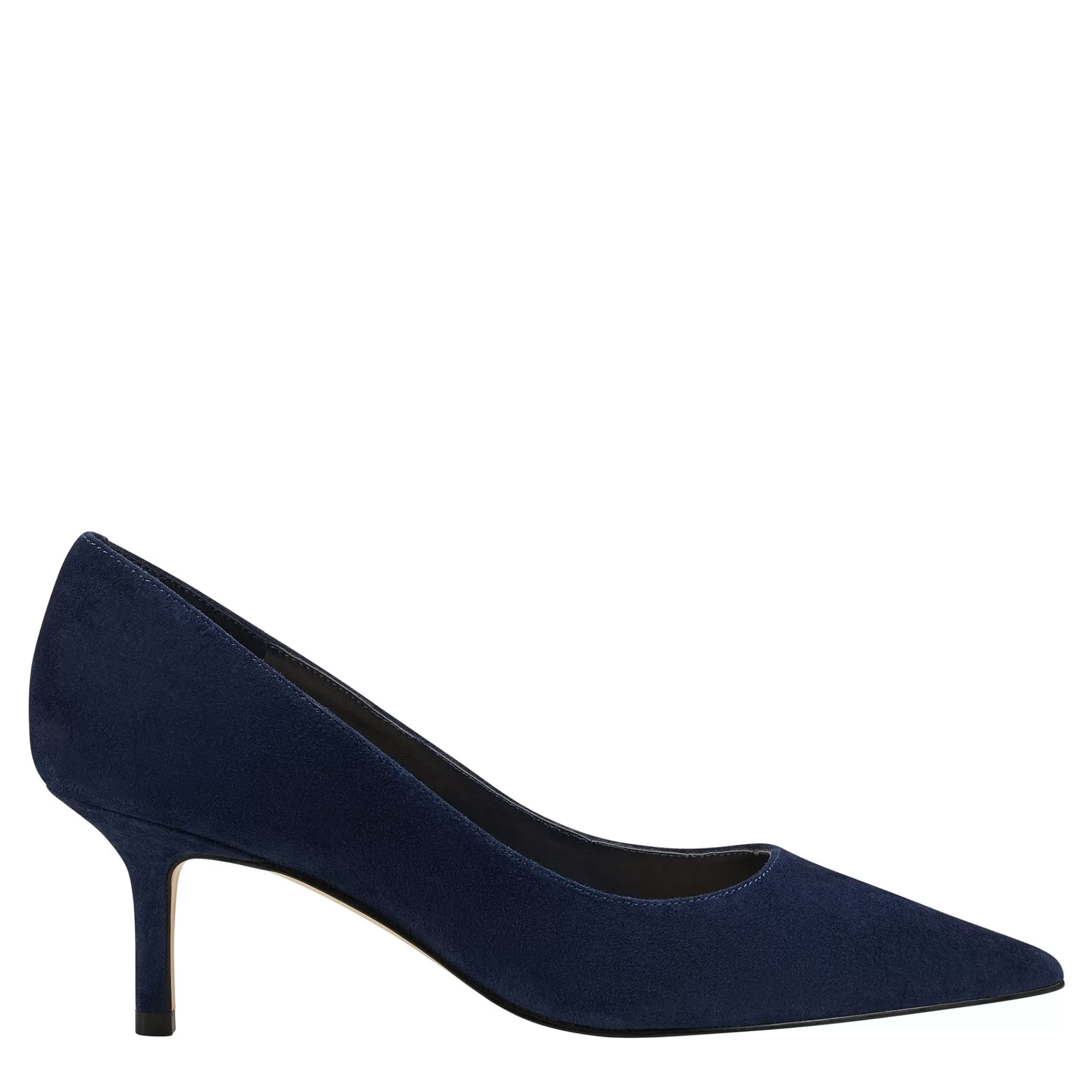 Online Marc Fisher Alola Pump Dark Blue Suede