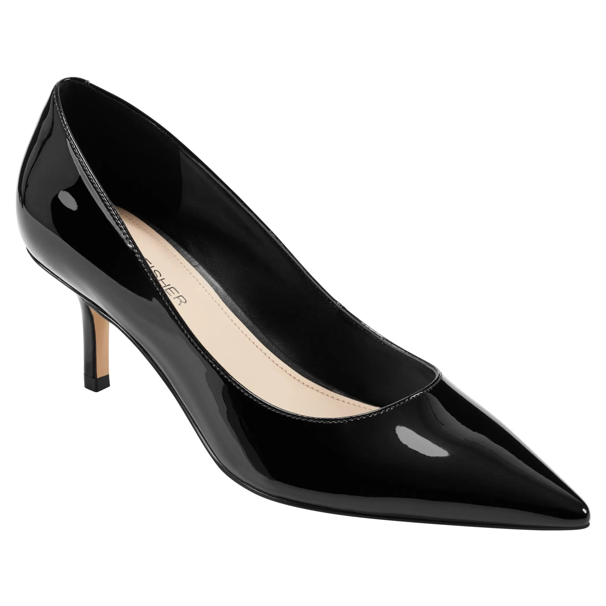 Shop Marc Fisher Alola Pump Black Patent