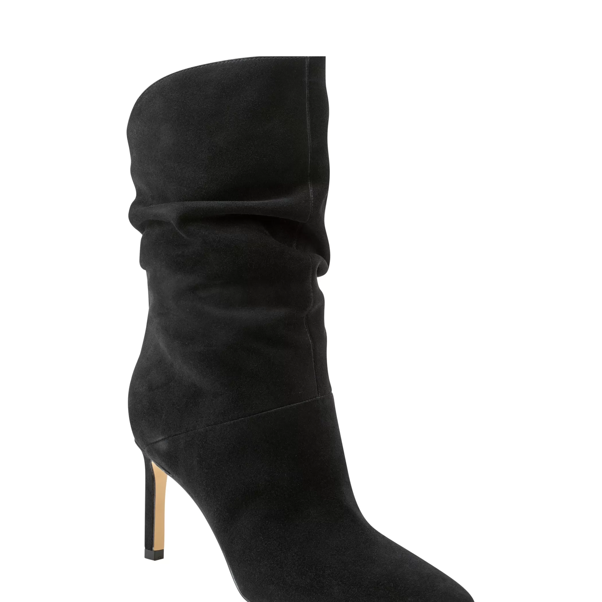 Store Marc Fisher Angi Pointy Toe Stiletto Heeled Bootie Black Suede