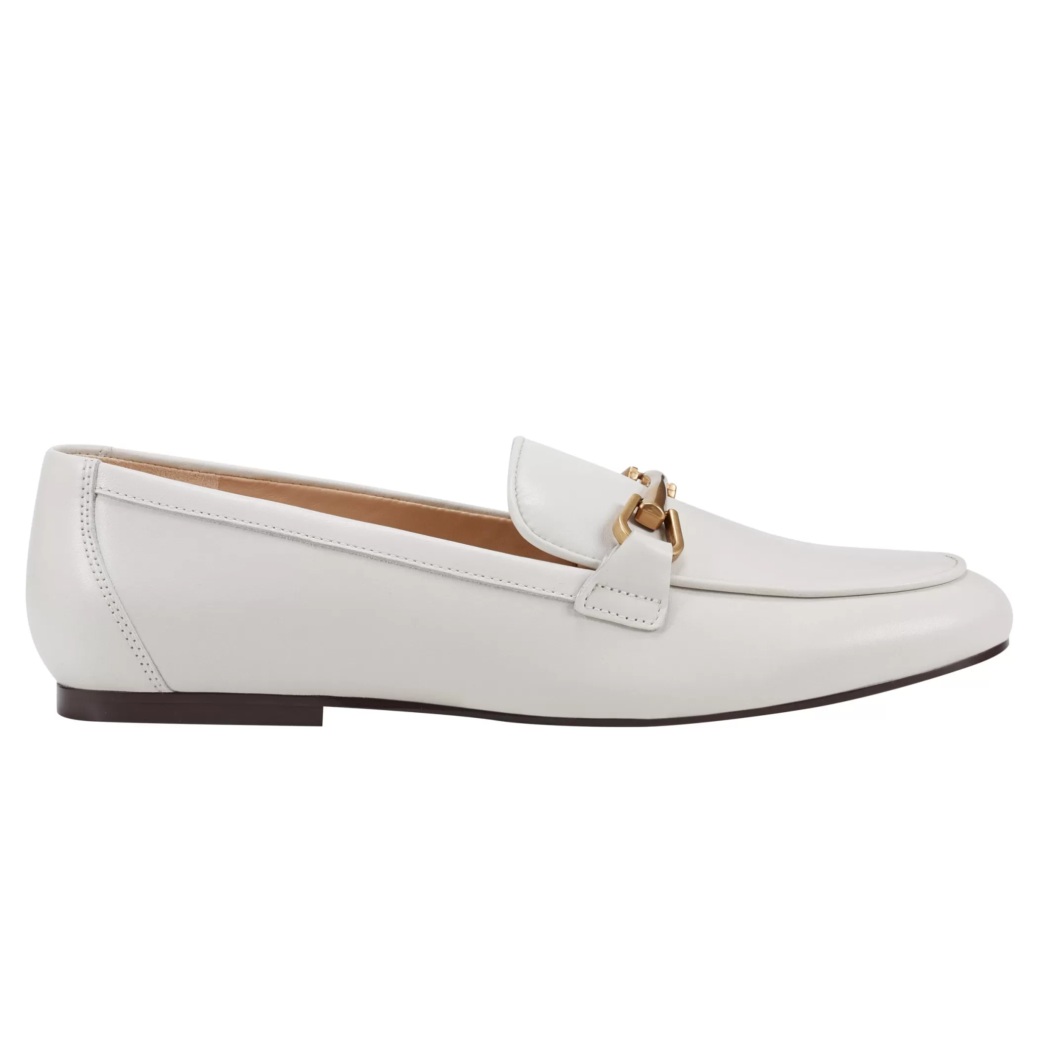 Outlet Marc Fisher Bleek Loafer Ivory Leather