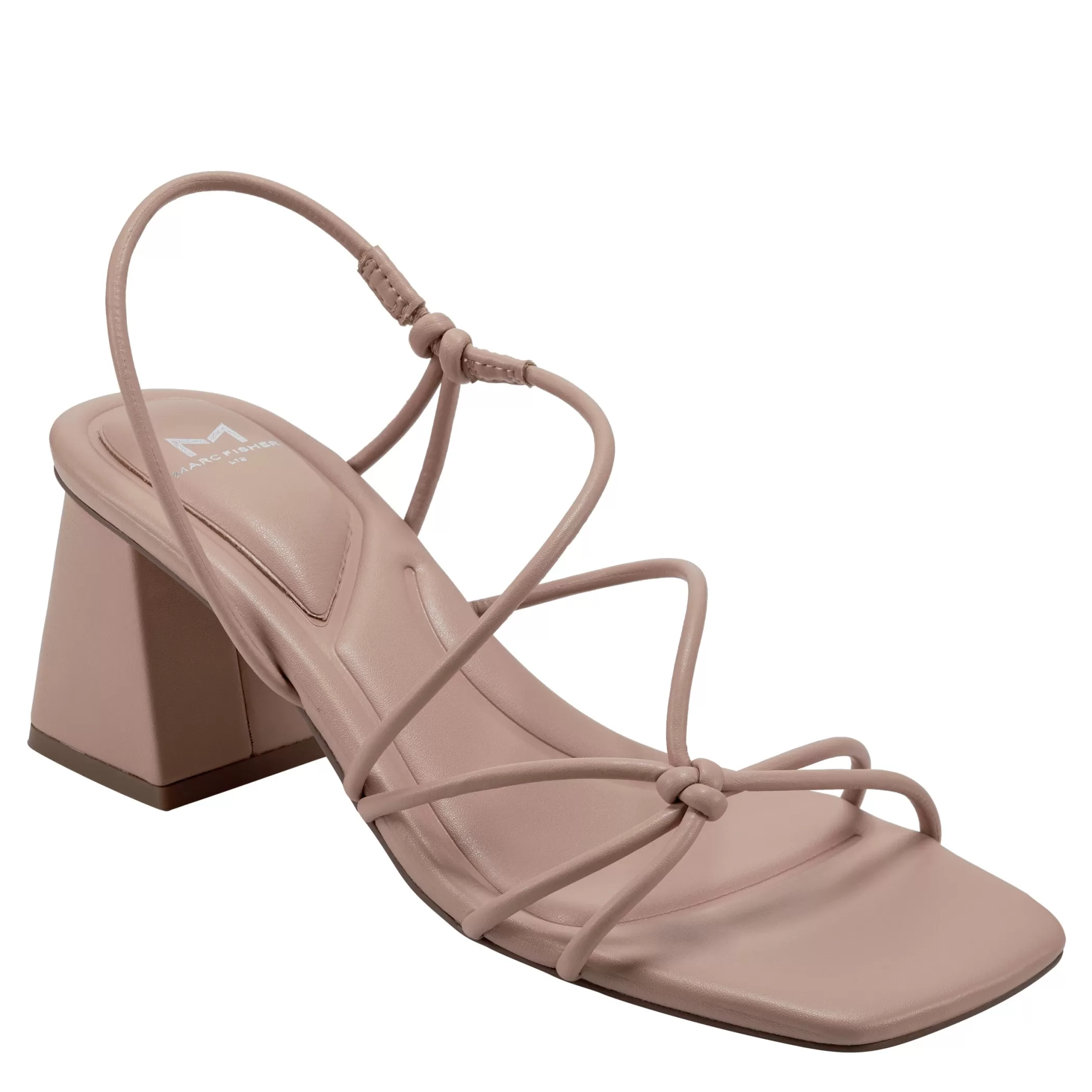 Flash Sale Marc Fisher Calynda Block Heel Sandal Light Natural