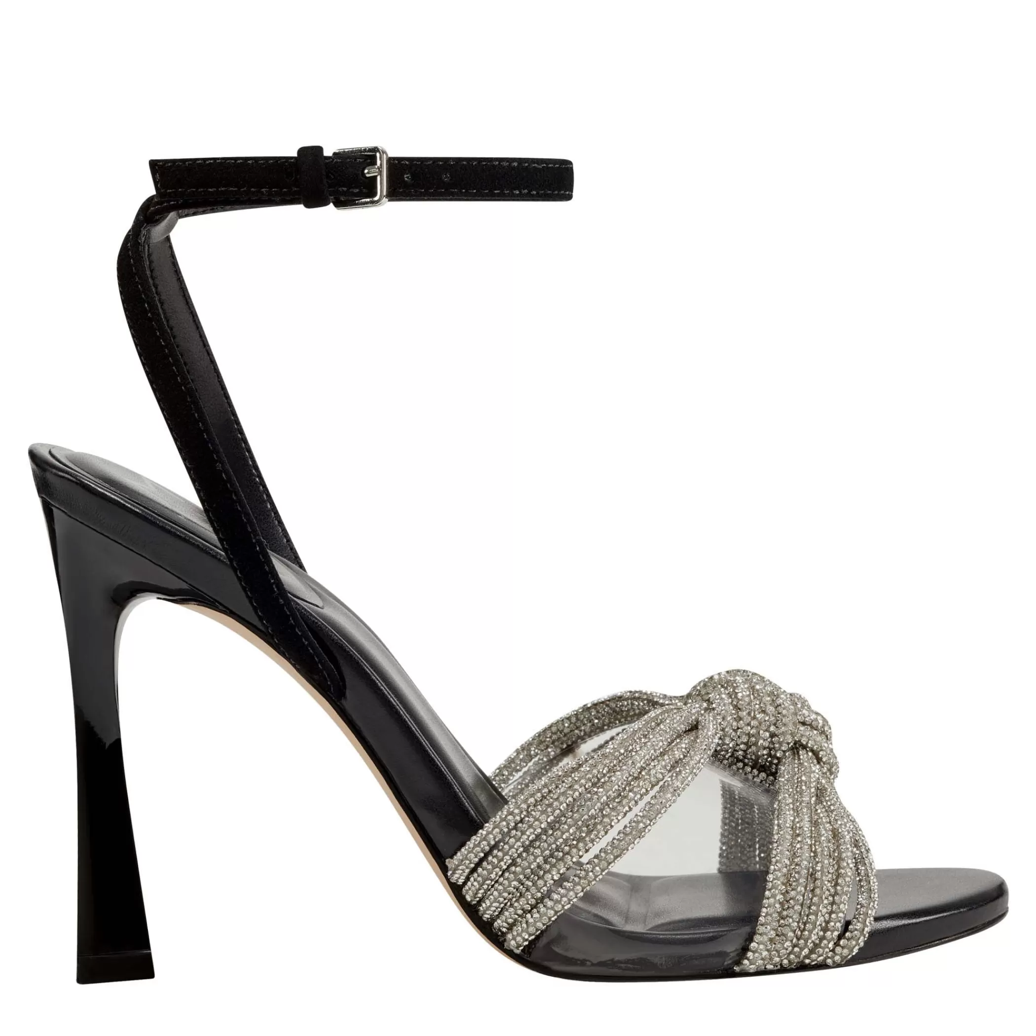 Store Marc Fisher Canellie Heeled Sandal Black Crystal