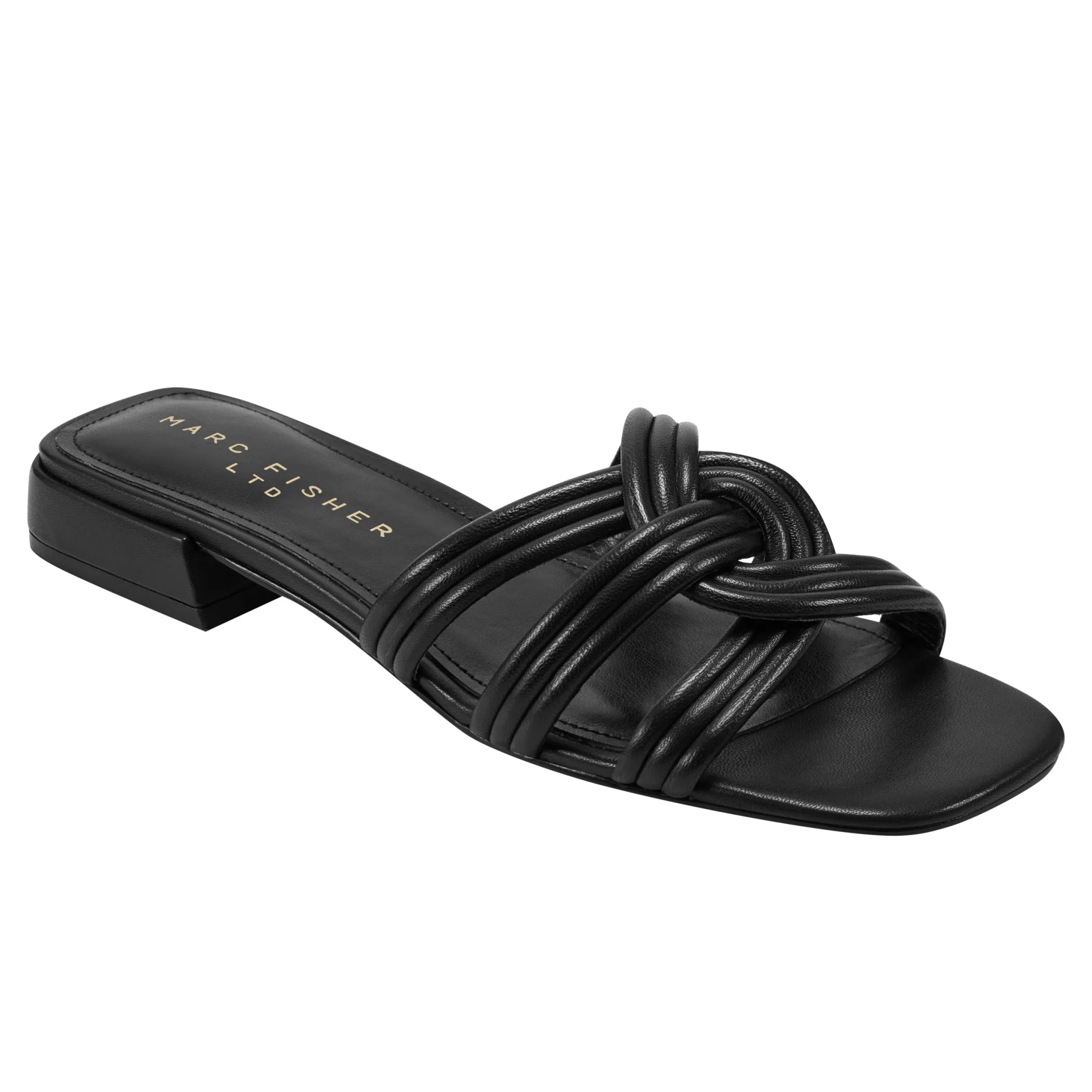 Outlet Marc Fisher Casara Slide Sandal Black