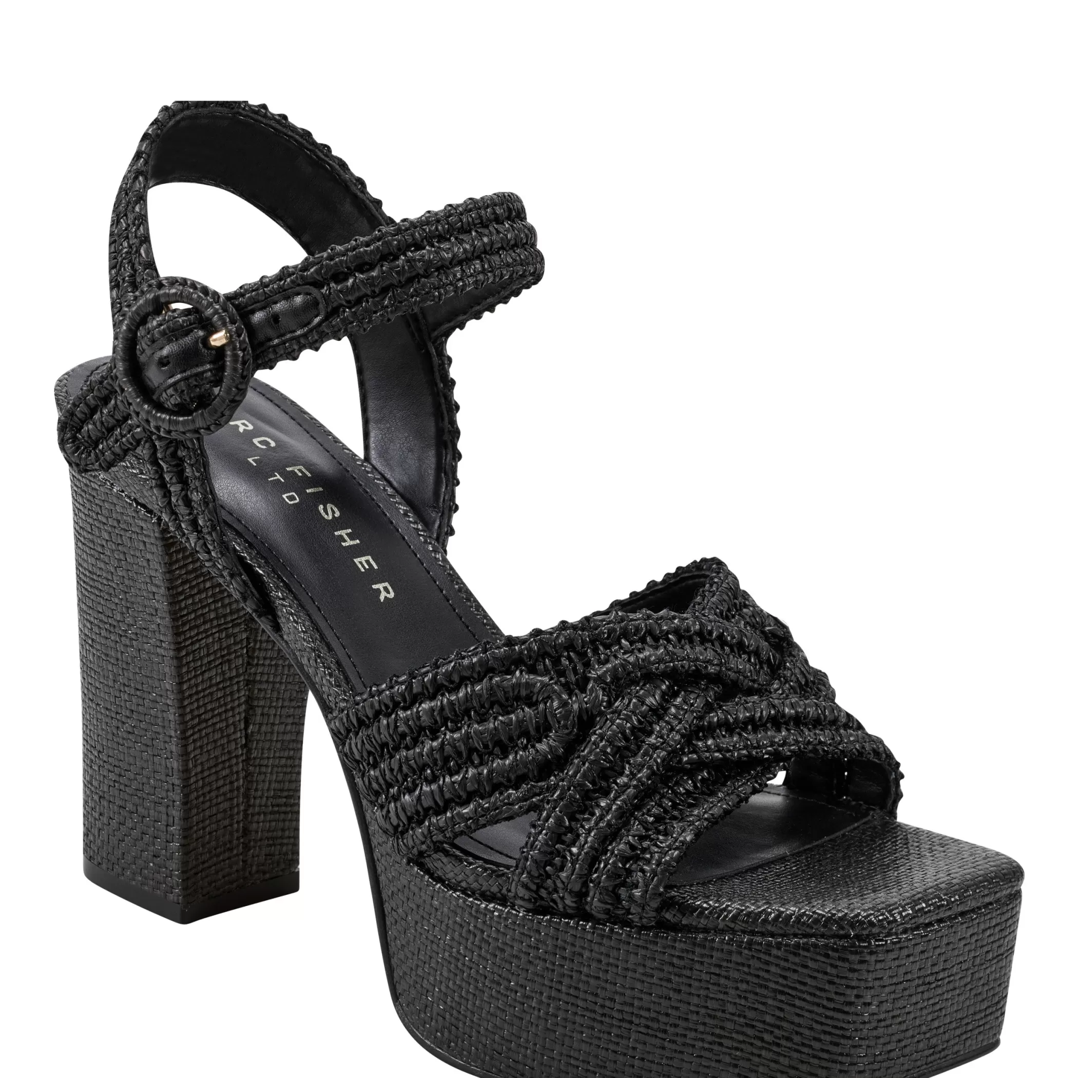 Flash Sale Marc Fisher Chesse Platform Sandal Black