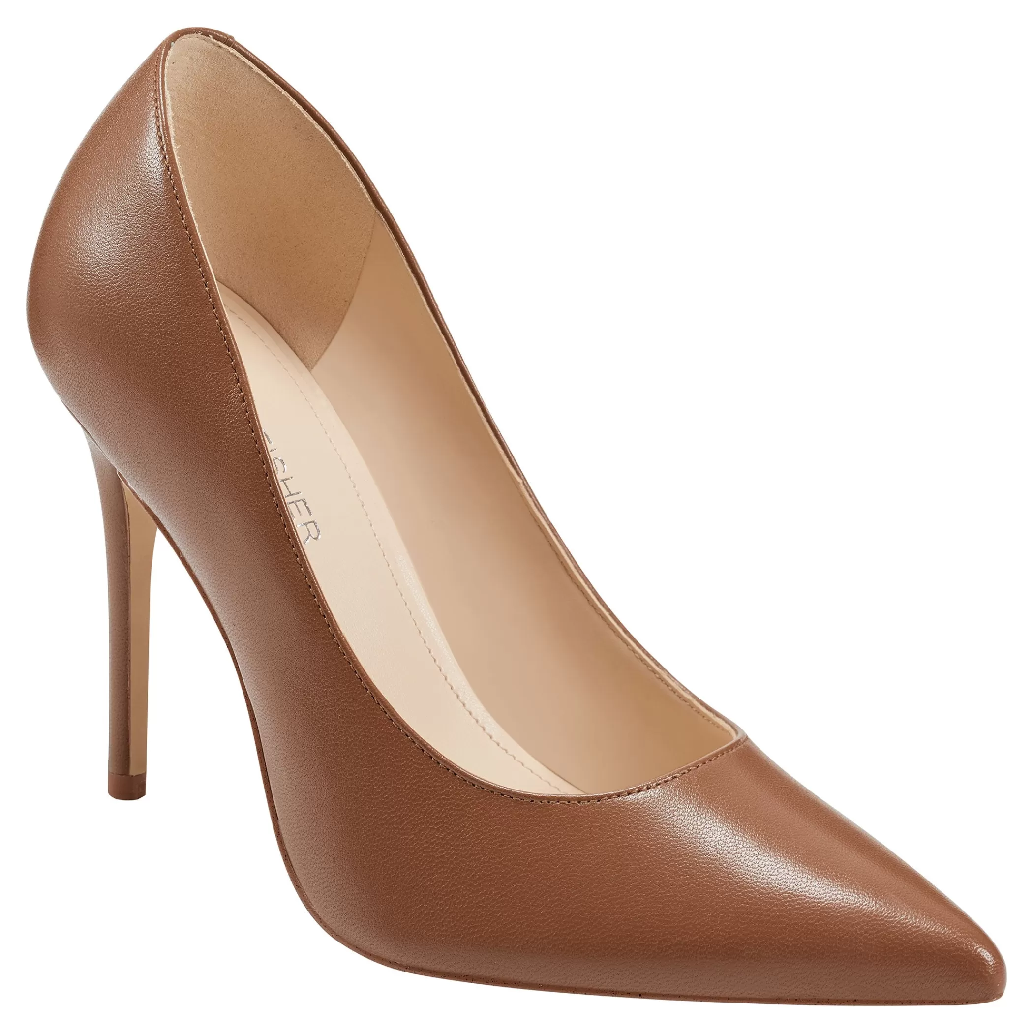 Store Marc Fisher Codie Pump Light Brown Leather