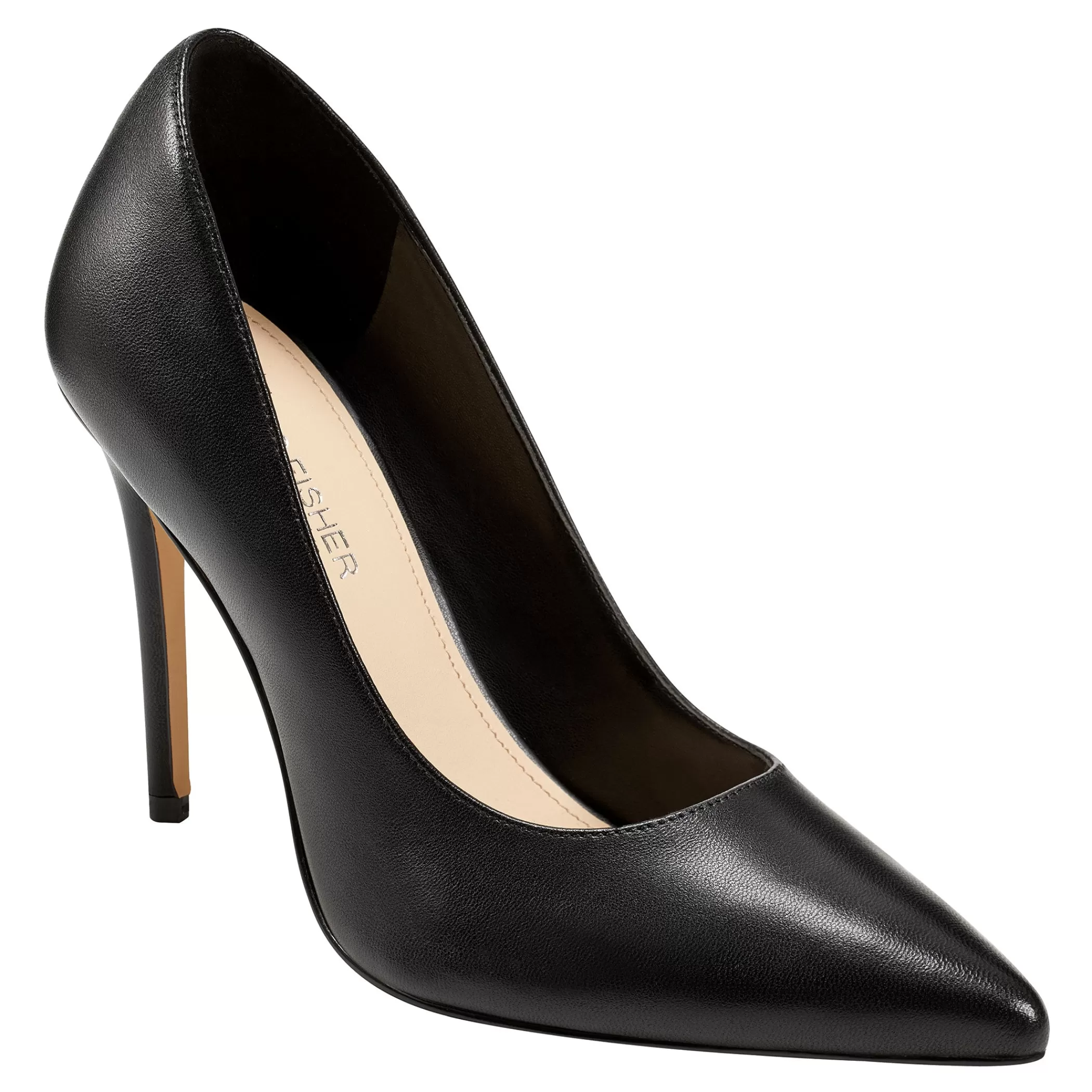 Outlet Marc Fisher Codie Pump Black Leather