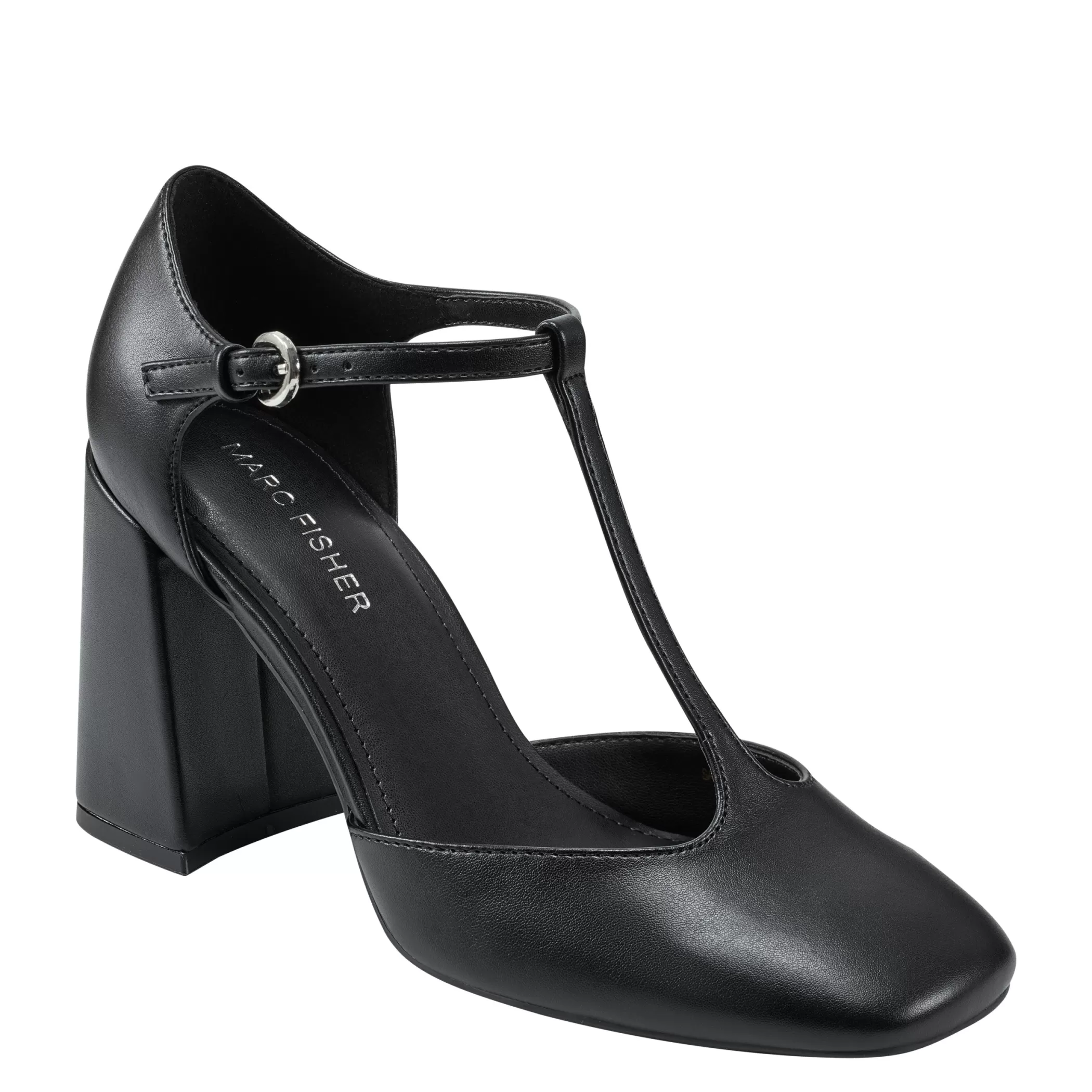 Store Marc Fisher Cyrene T-Strap Pump Black