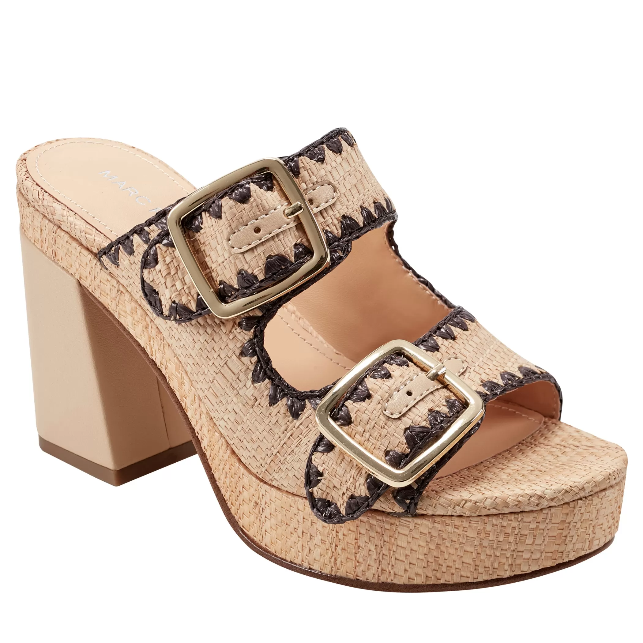 Clearance Marc Fisher Dalen Platform Sandal Light Natural