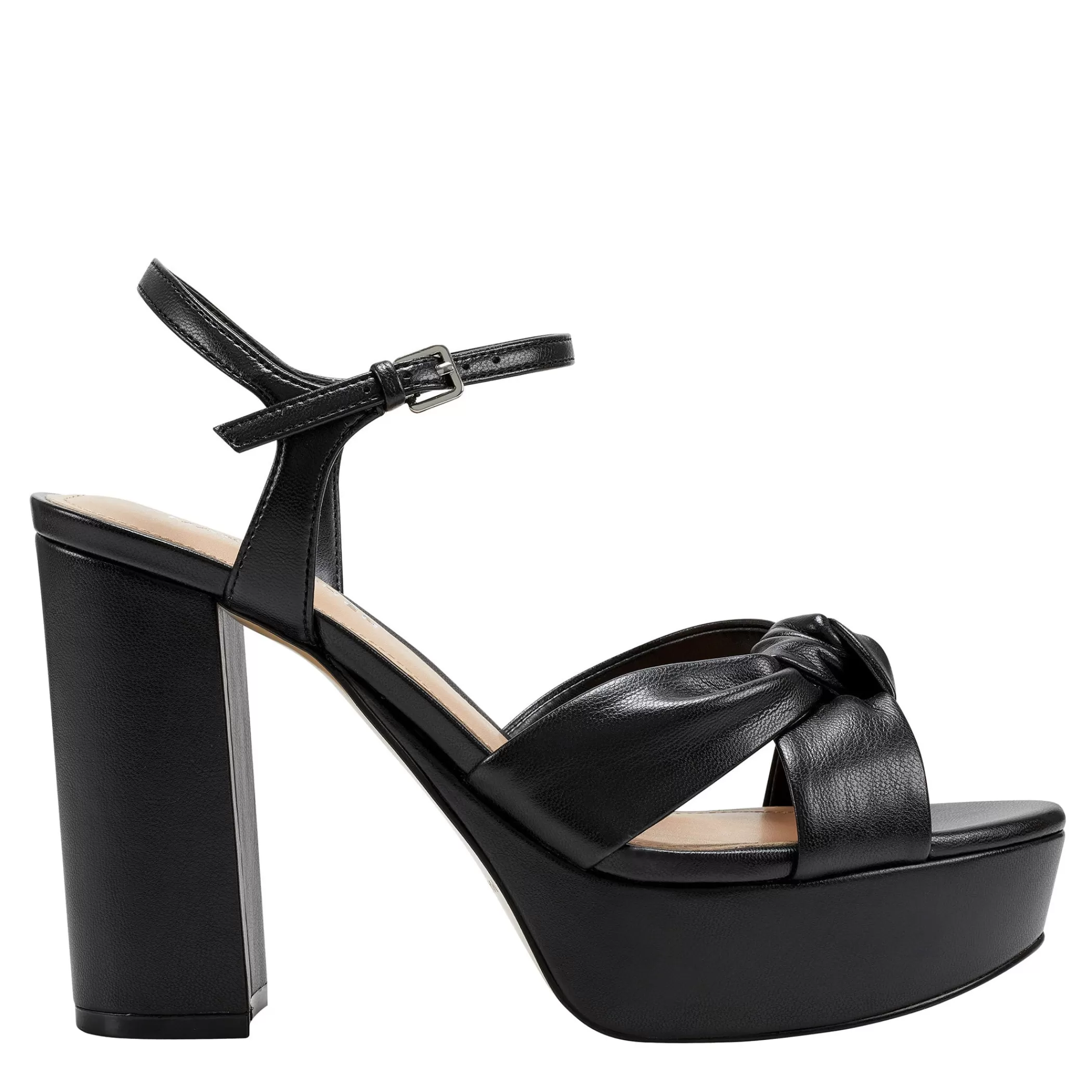 Outlet Marc Fisher Deren Platform Sandal Black