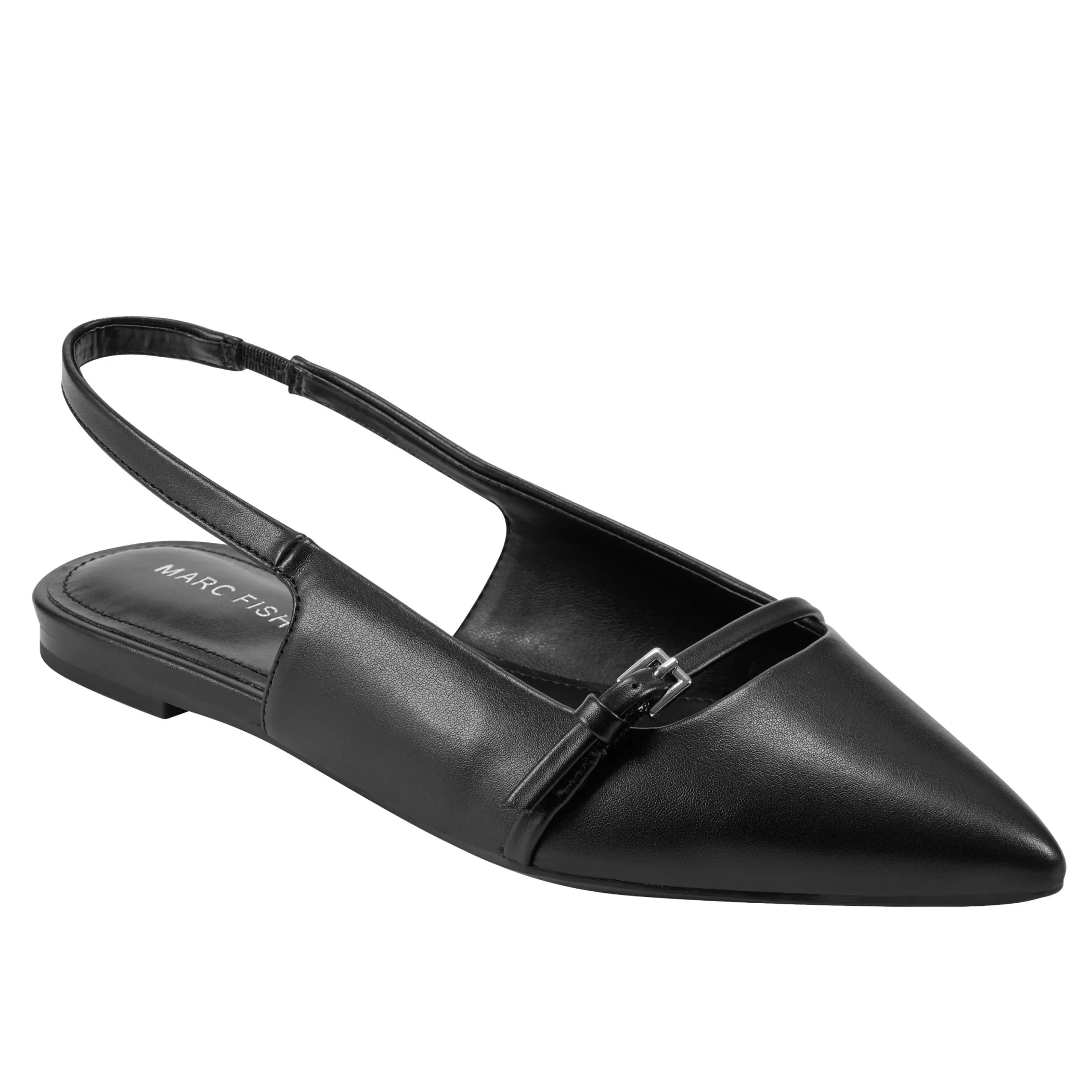 Flash Sale Marc Fisher Elelyn Slingback Flat Black