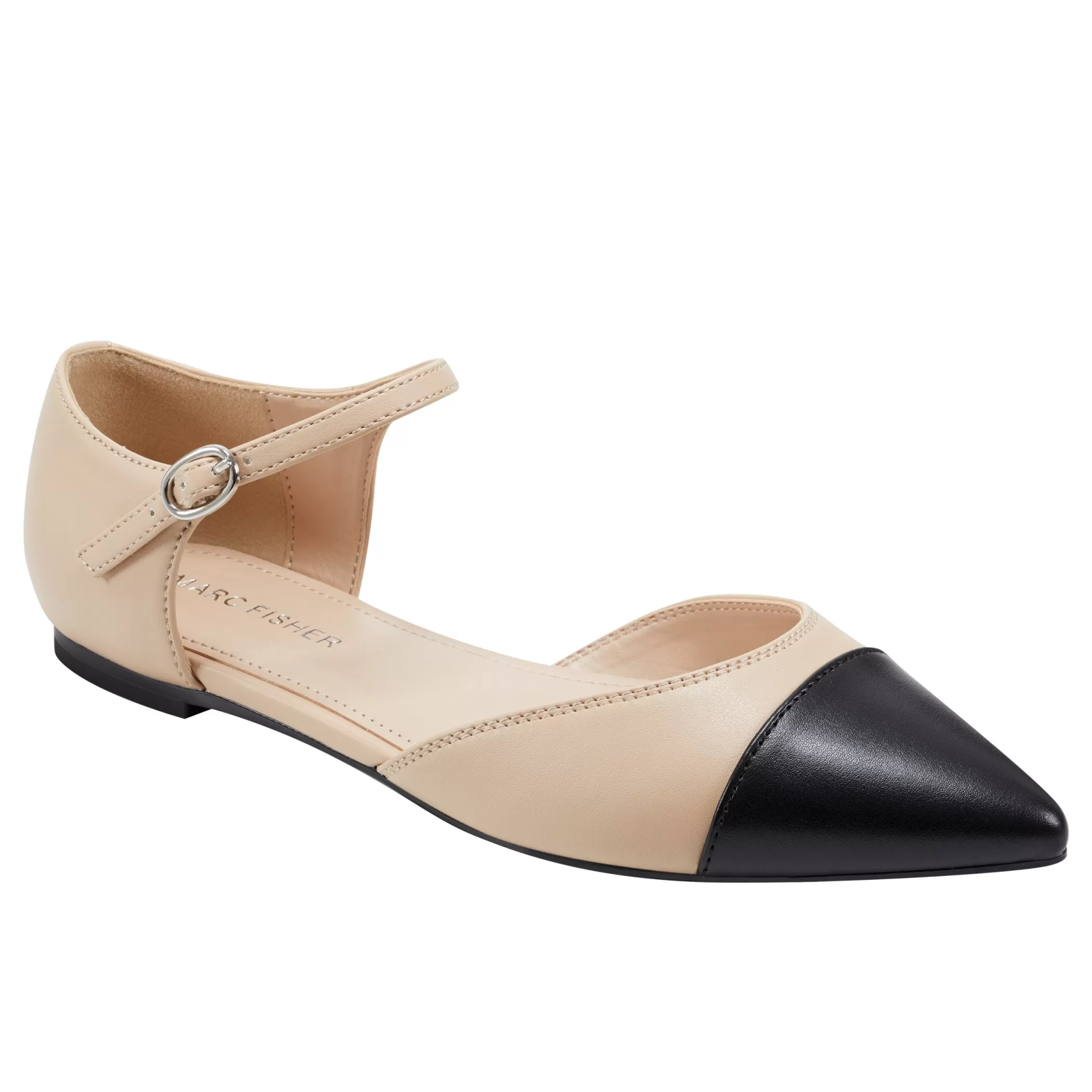 Flash Sale Marc Fisher Elesia D'Orsay Flat Natural