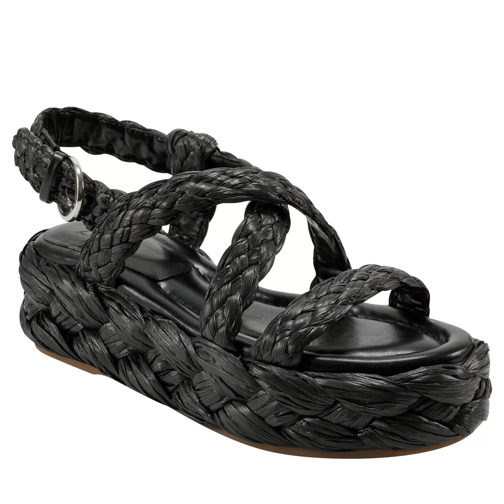 Sale Marc Fisher Genie Espadrille Sandal Black