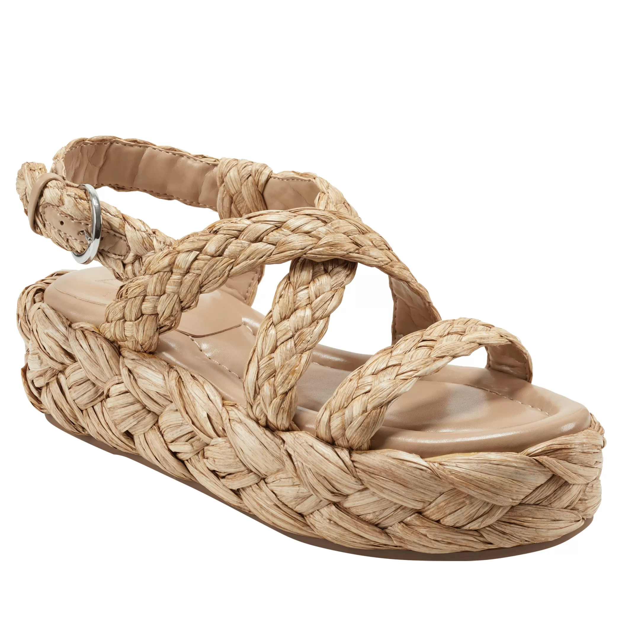 Outlet Marc Fisher Genie Espadrille Sandal Natural