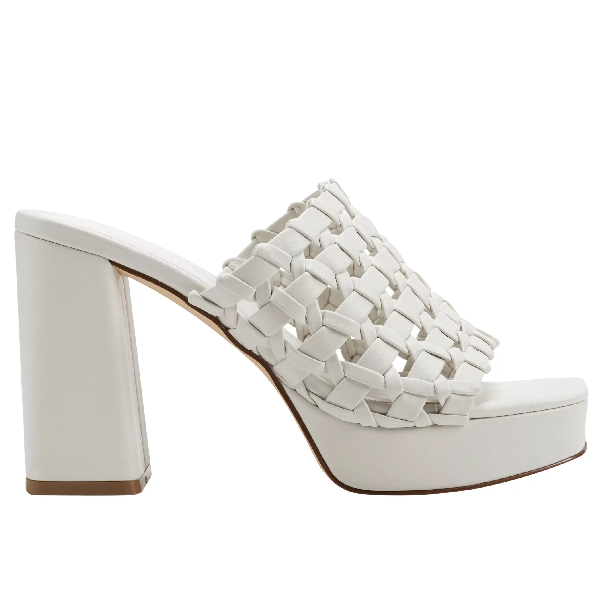 Flash Sale Marc Fisher Gervasi Platform Slide Sandal Ivory