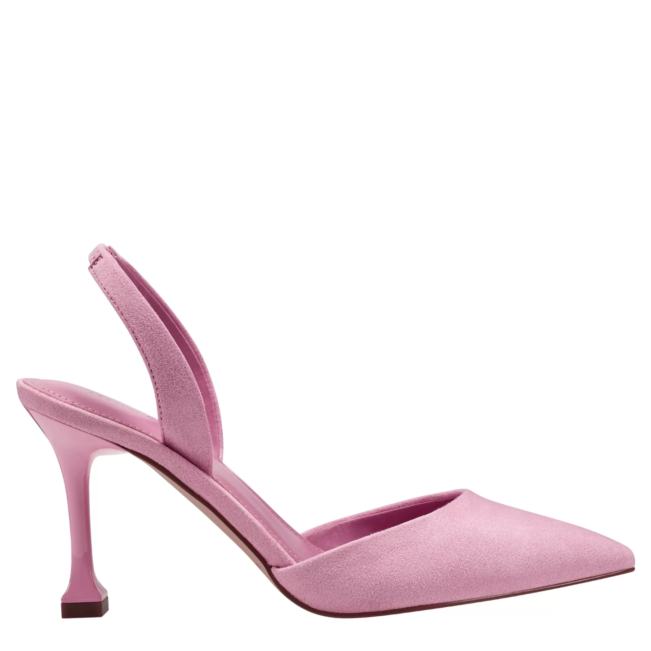 Hot Marc Fisher Hadya Slingback Pump Pink Suede