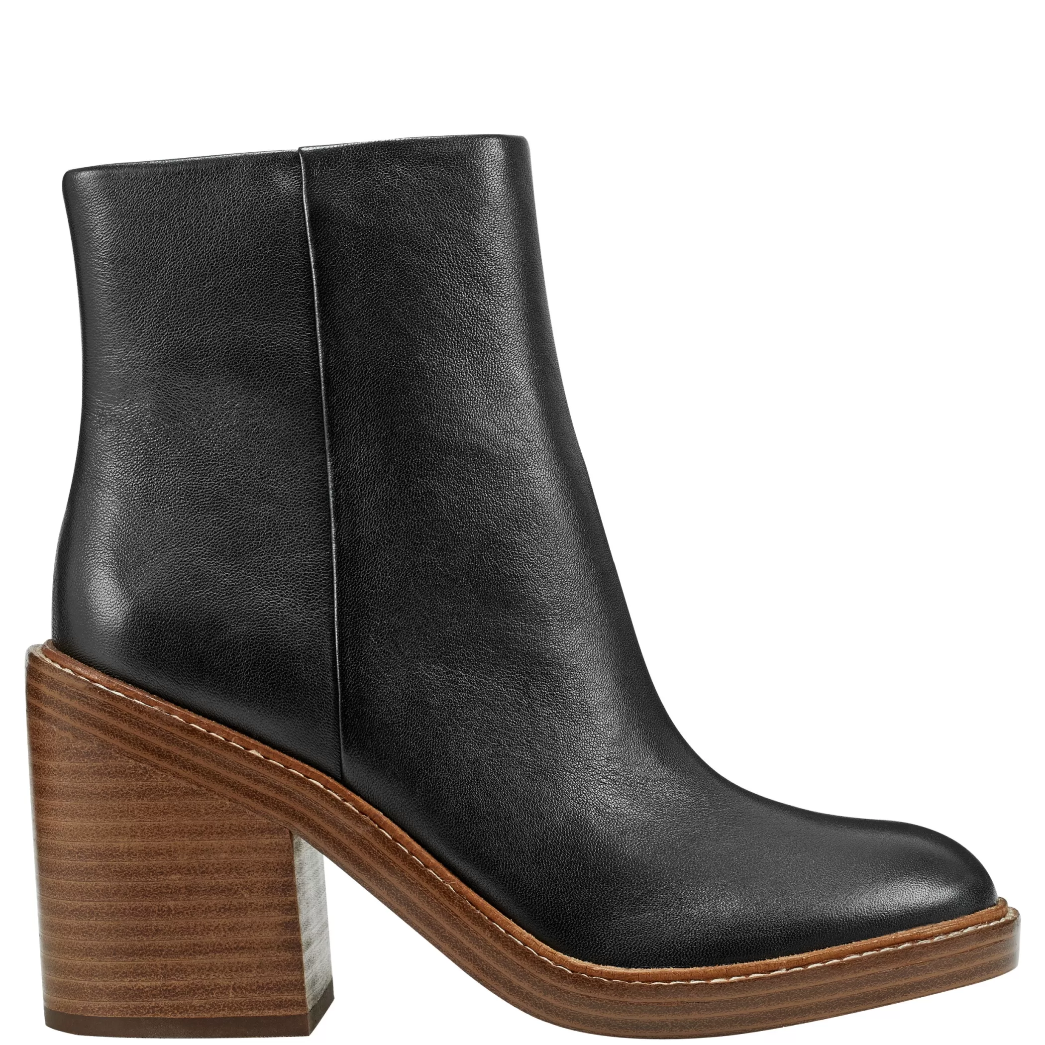 Flash Sale Marc Fisher Haleena Round Toe Bootie Black