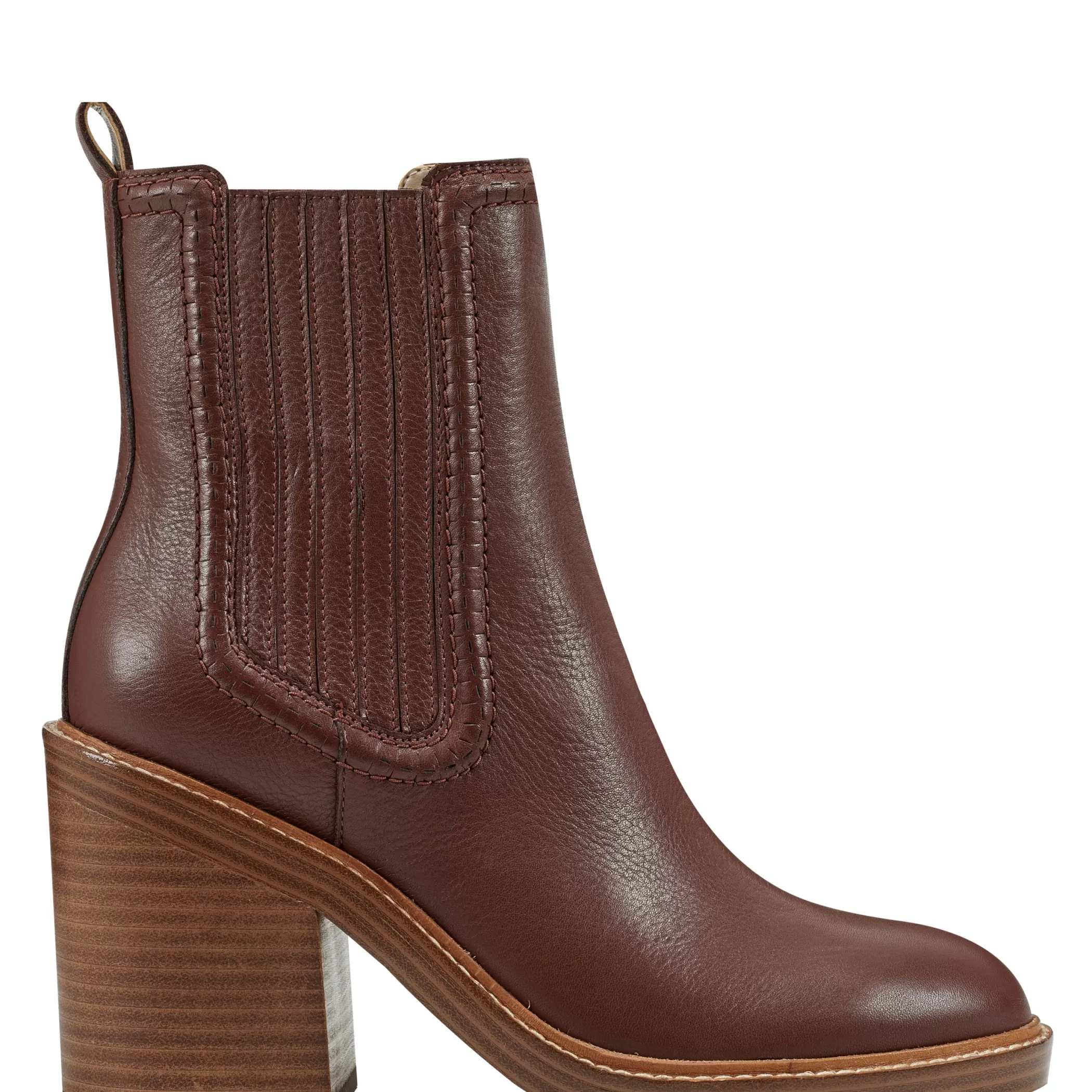 Cheap Marc Fisher Halida Tailored Bootie Dark Natural