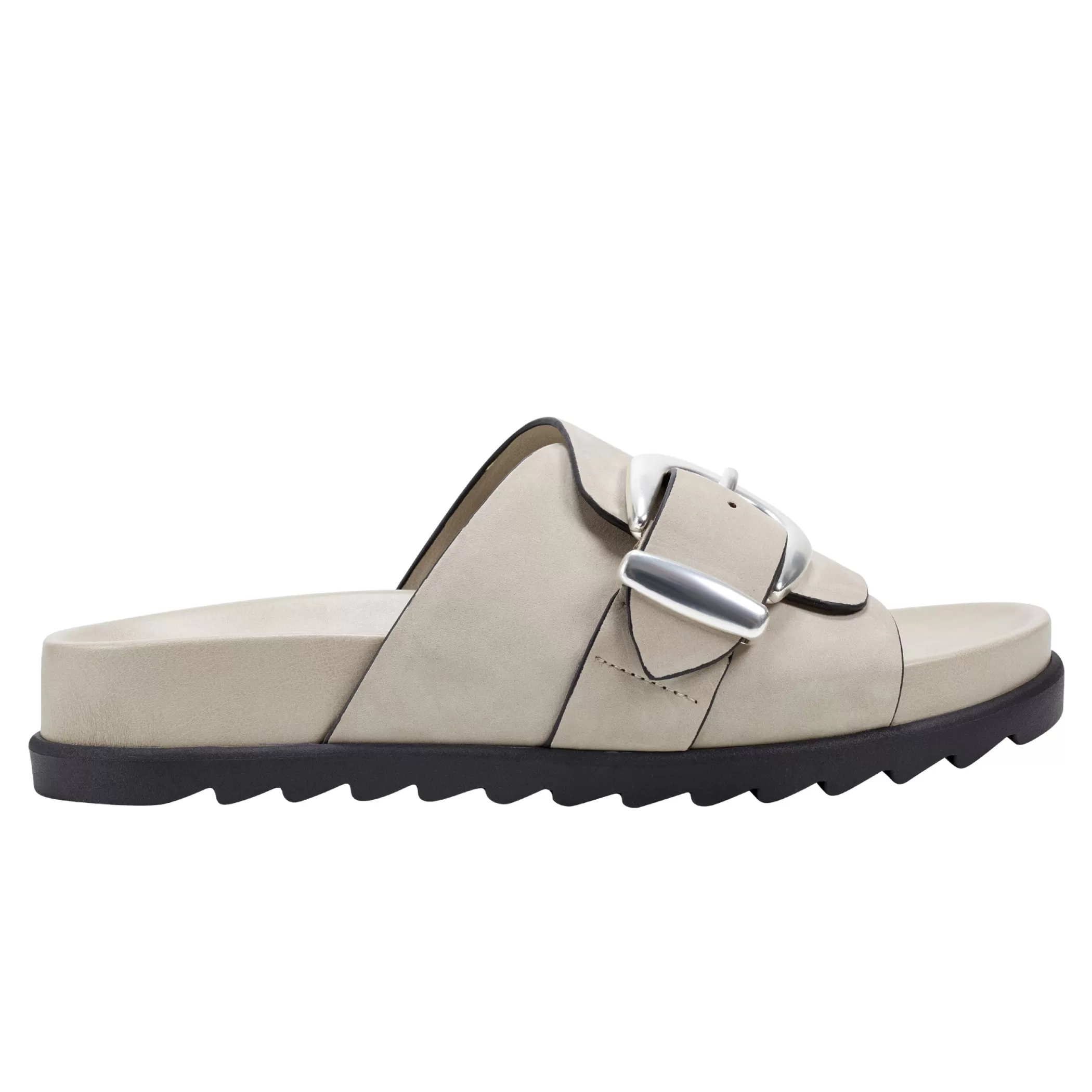 Clearance Marc Fisher Hattie Footbed Slide Sandal Light Natural