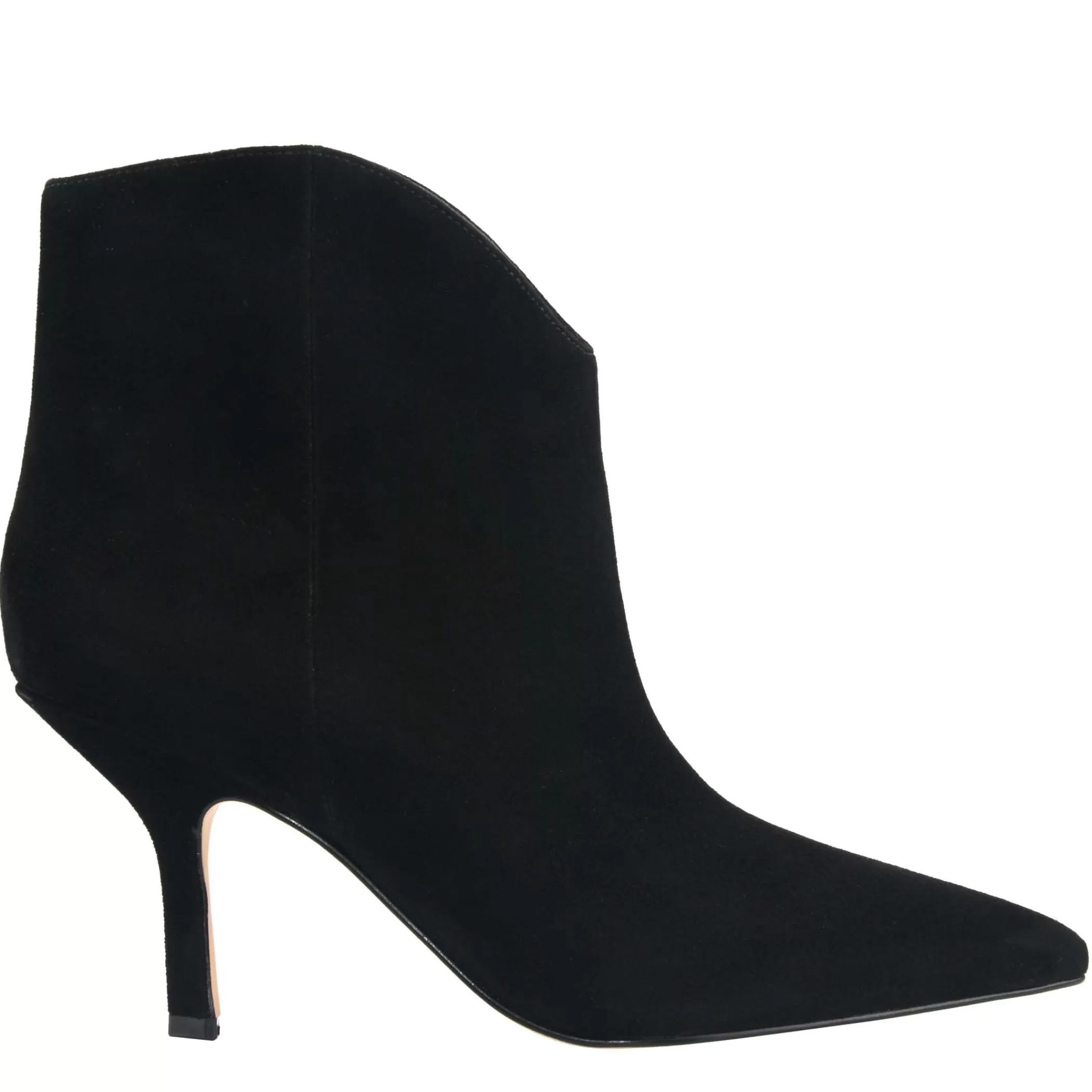 Online Marc Fisher Haylian Pointy Toe Bootie Black Suede