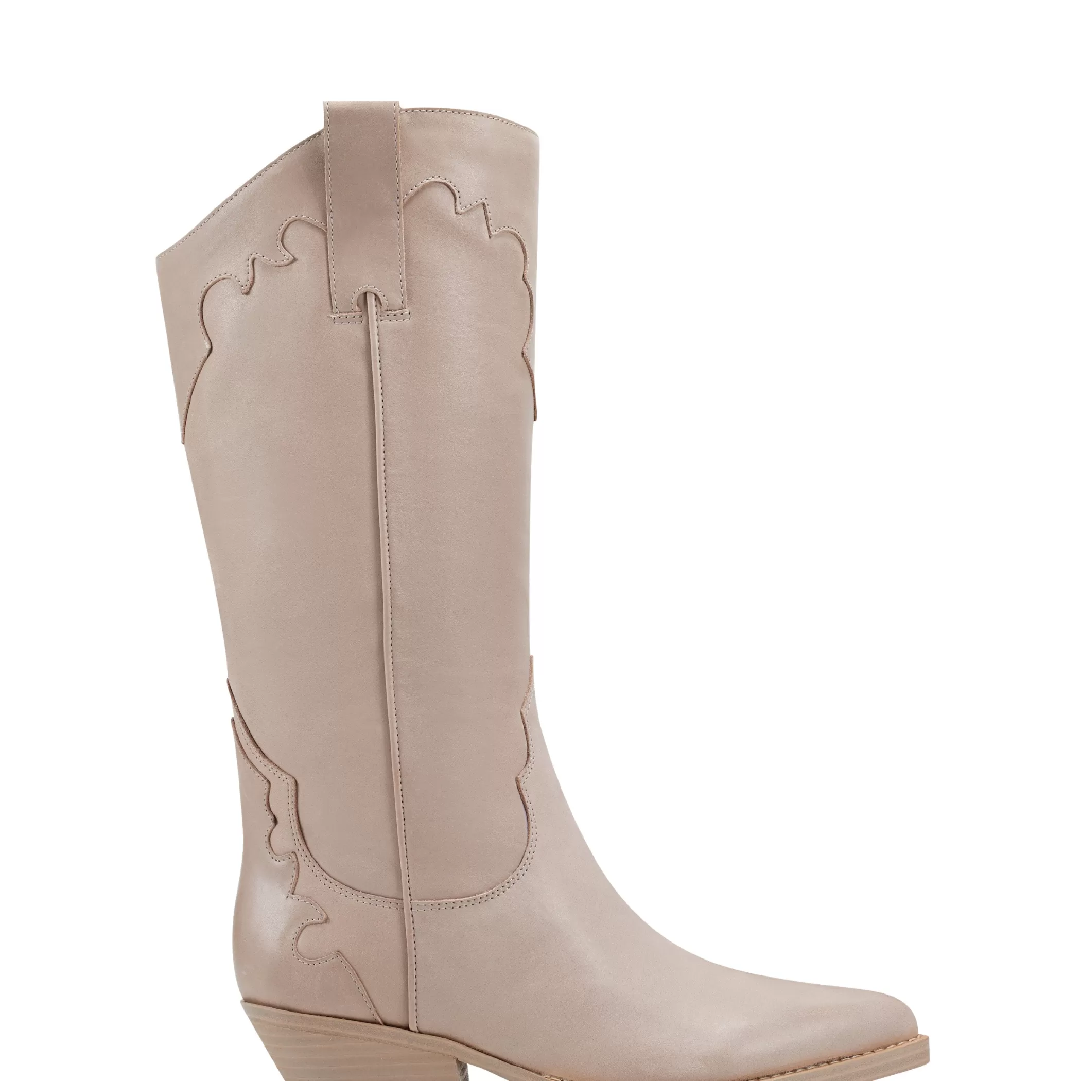 Hot Marc Fisher Hilaria Western Boot Taupe Leather