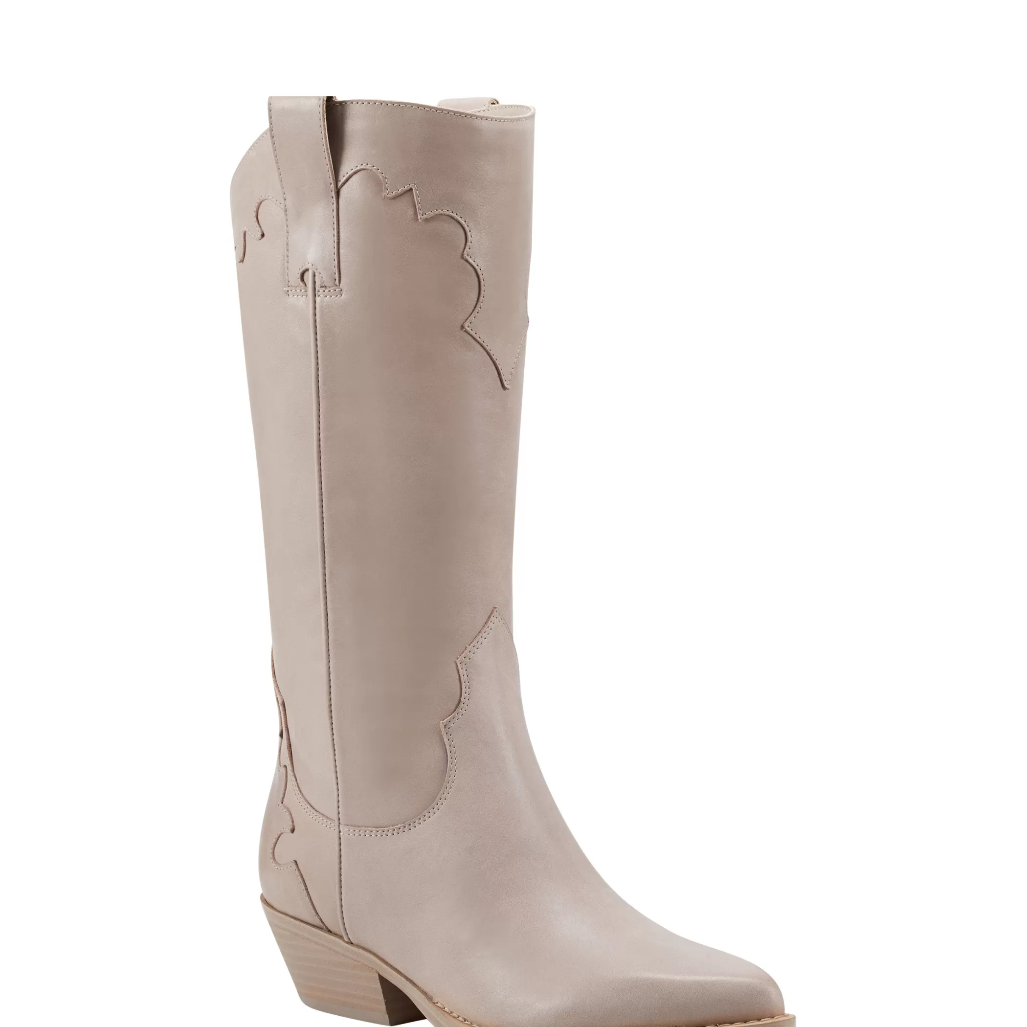 Hot Marc Fisher Hilaria Western Boot Taupe Leather