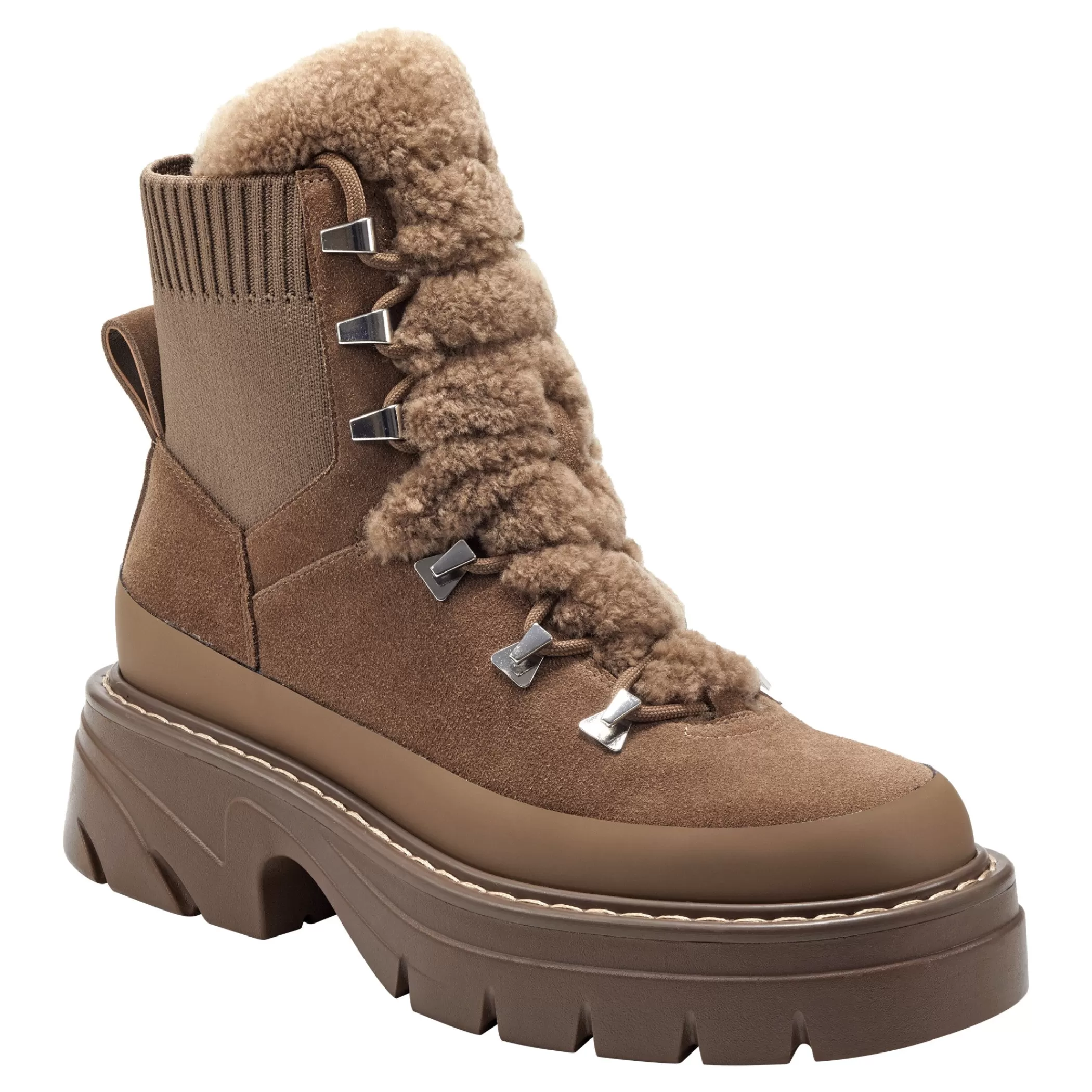 Discount Marc Fisher Izuma Lugsole Bootie Natural