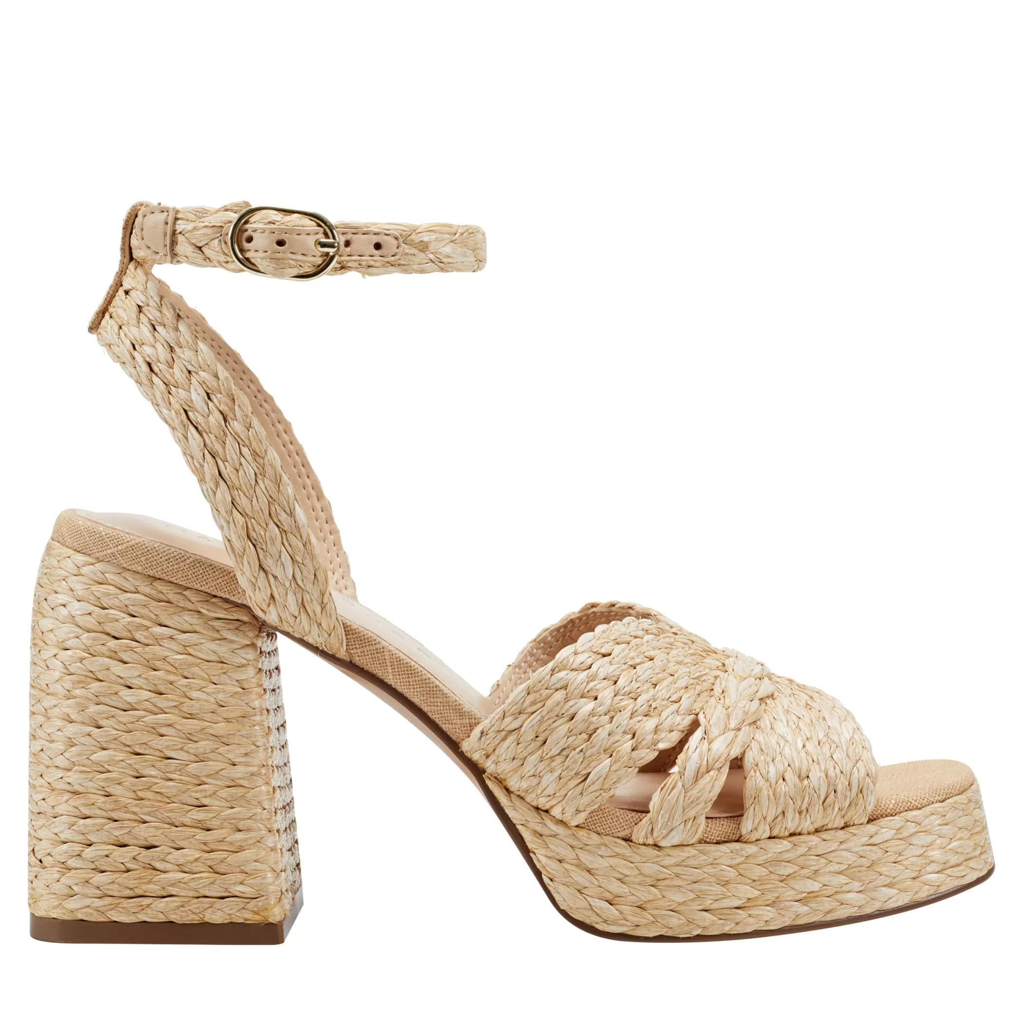 Discount Marc Fisher Janie Platform Sandal Natural