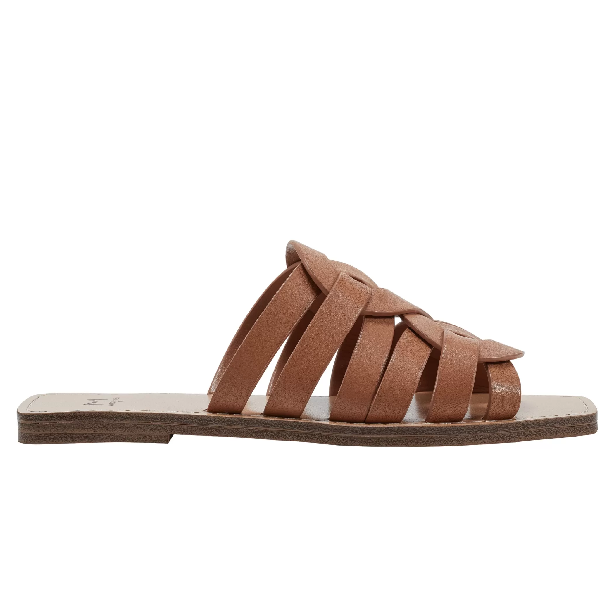 Shop Marc Fisher Kimiko Flat Sandal Natural