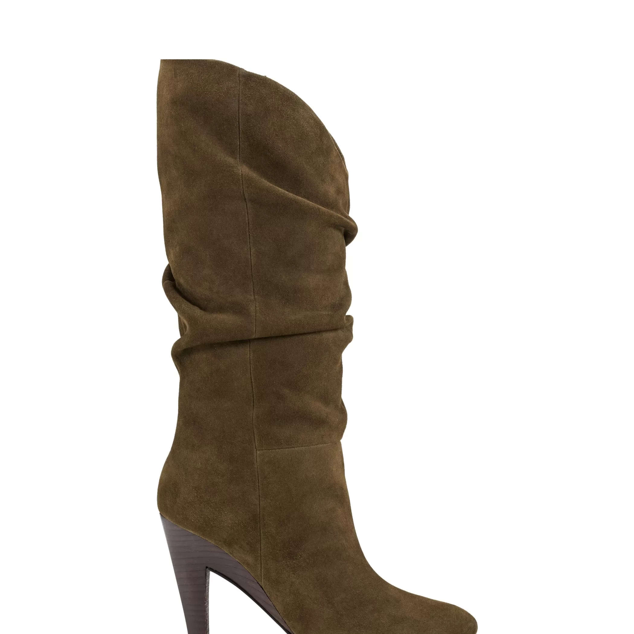 Discount Marc Fisher Krista Stiletto Slouchy Dress Boot Green