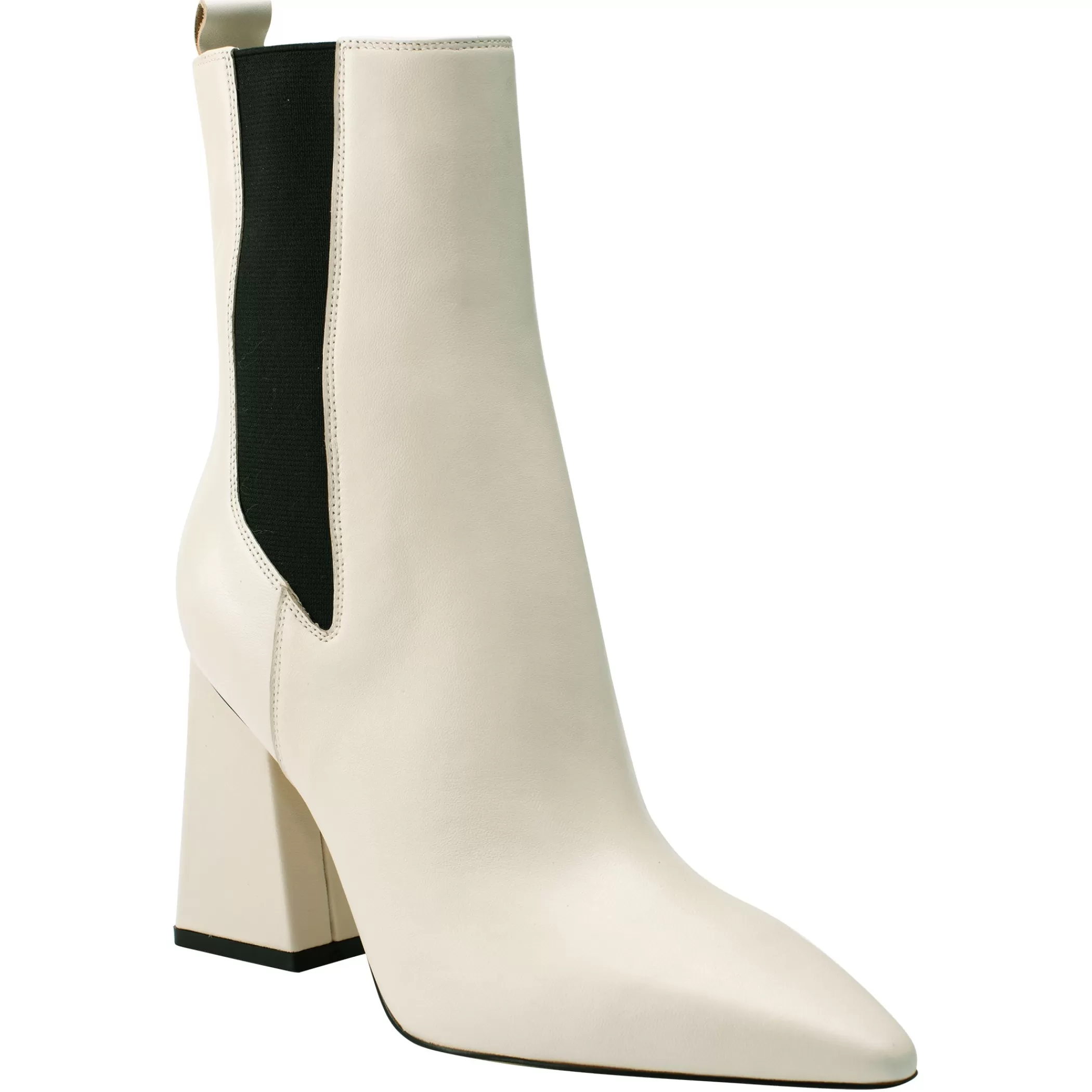 Cheap Marc Fisher Kylynn Chelsea Heeled Bootie Chic Cream Leather