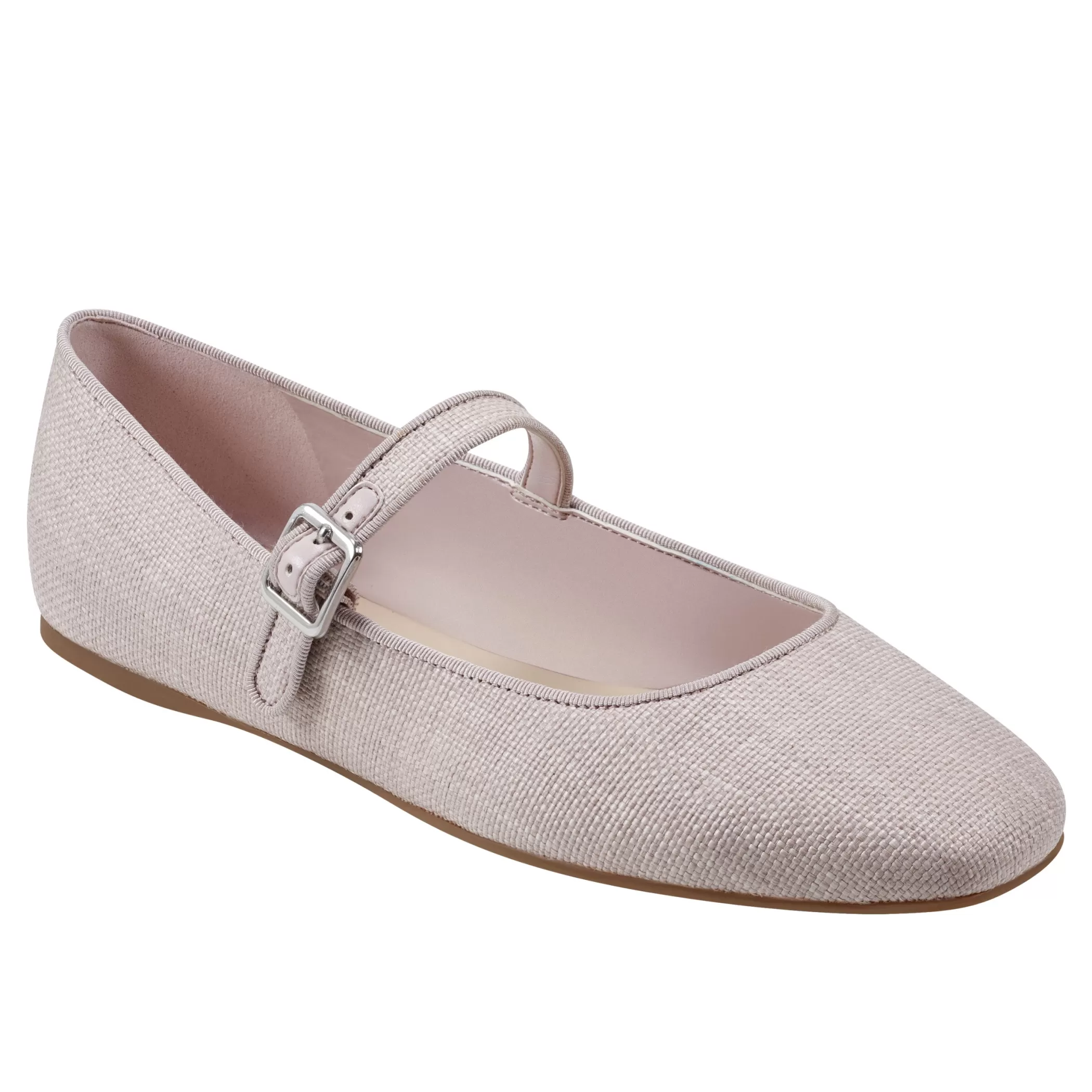 Store Marc Fisher Lailah Mary Jane Ballet Flat Pink Raffia