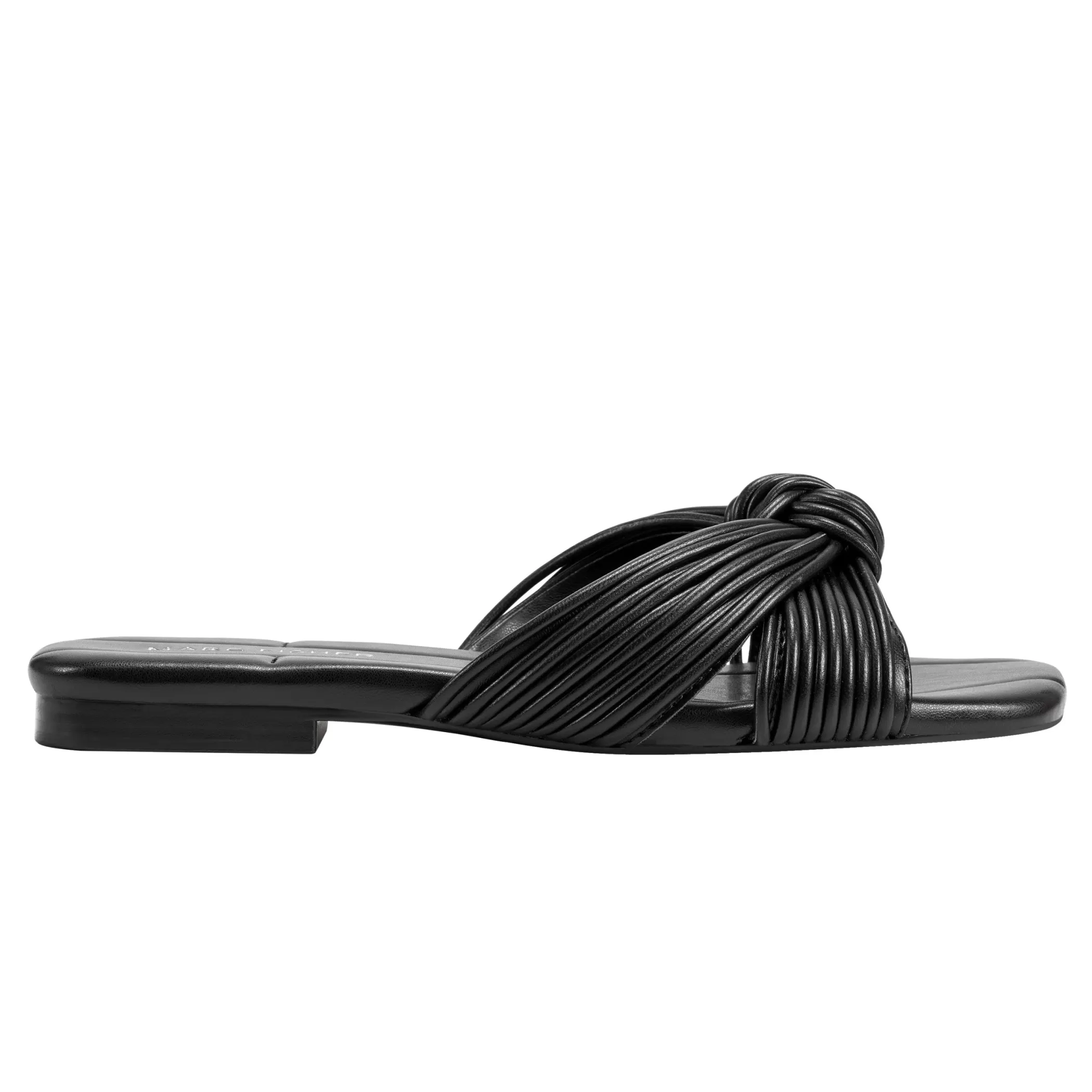 Outlet Marc Fisher Laury Flat Sandal Black