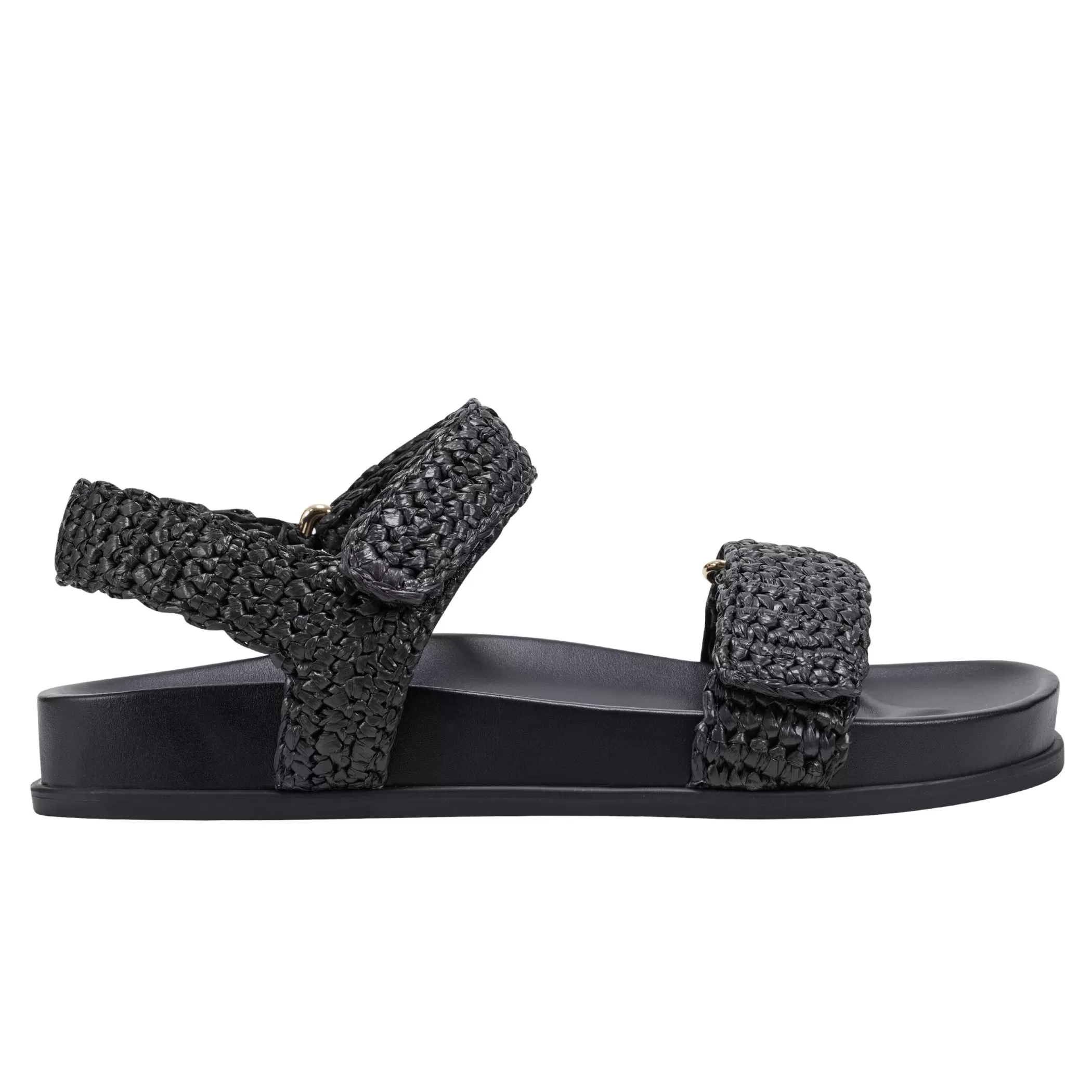 Shop Marc Fisher Lenore Footbed Sandal Black