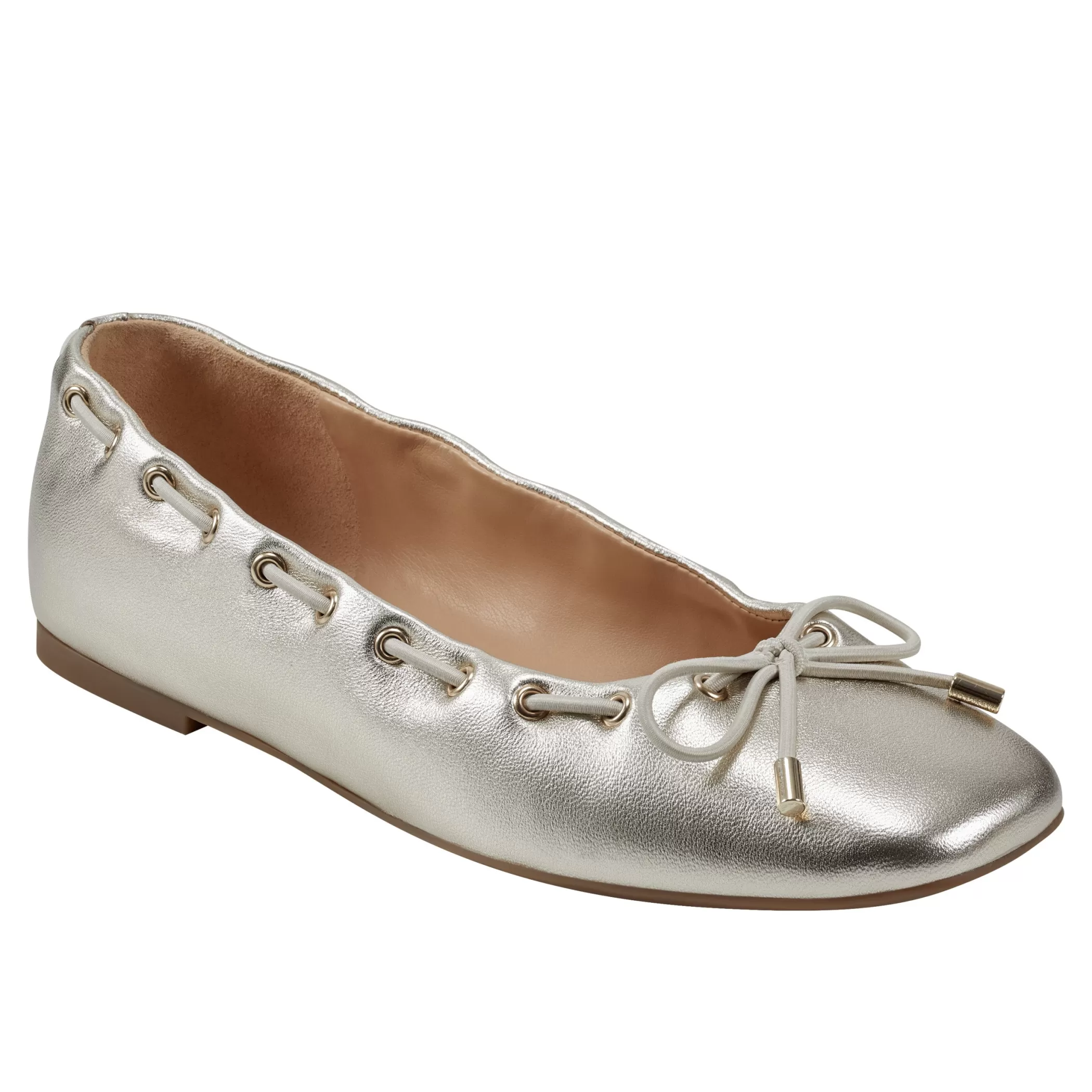 Hot Marc Fisher Letizia Slip-On Casual Flat Platino