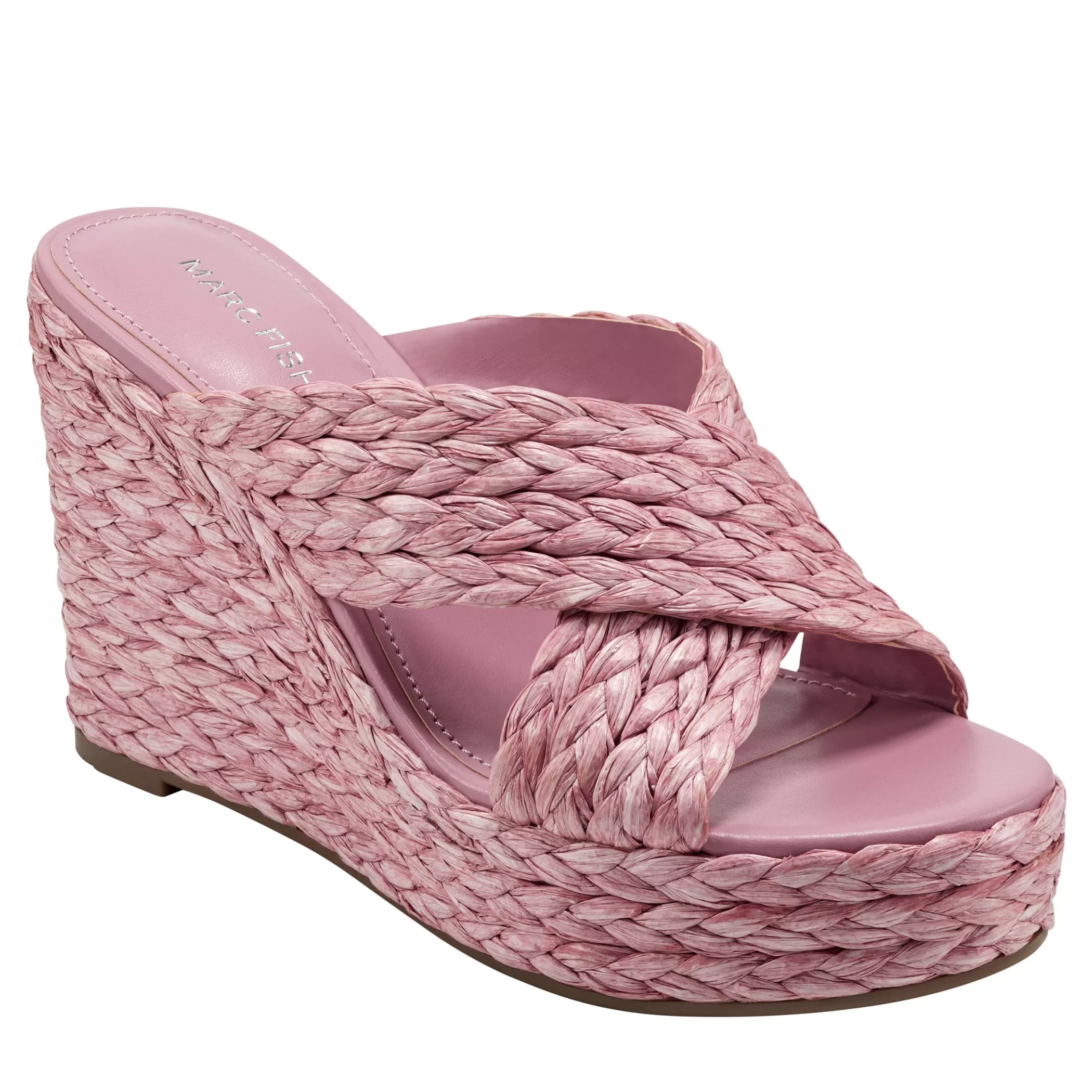 Hot Marc Fisher Lynn Espadrille Wedge Sandal Pink