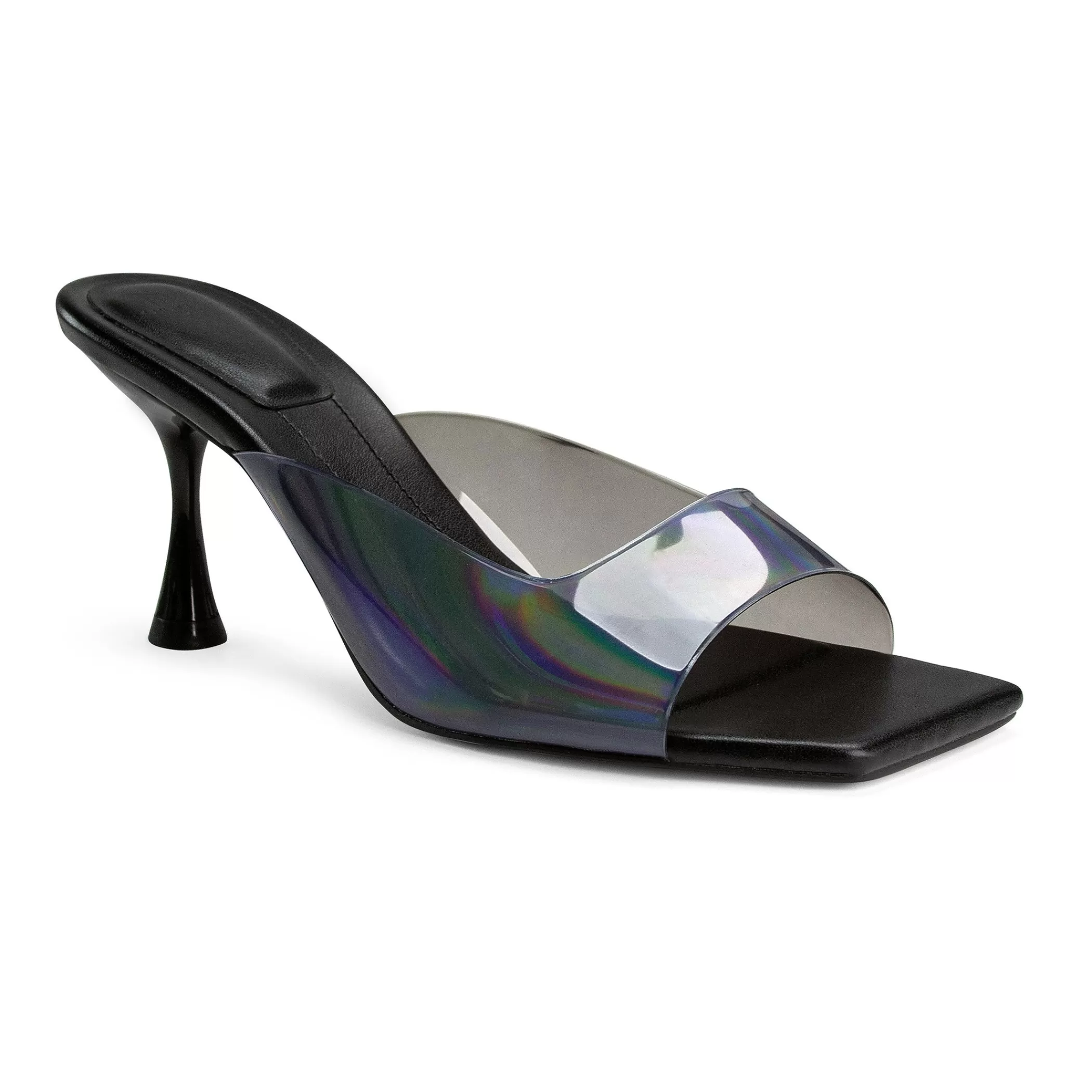 Shop Marc Fisher Marcelo Heeled Slide Black