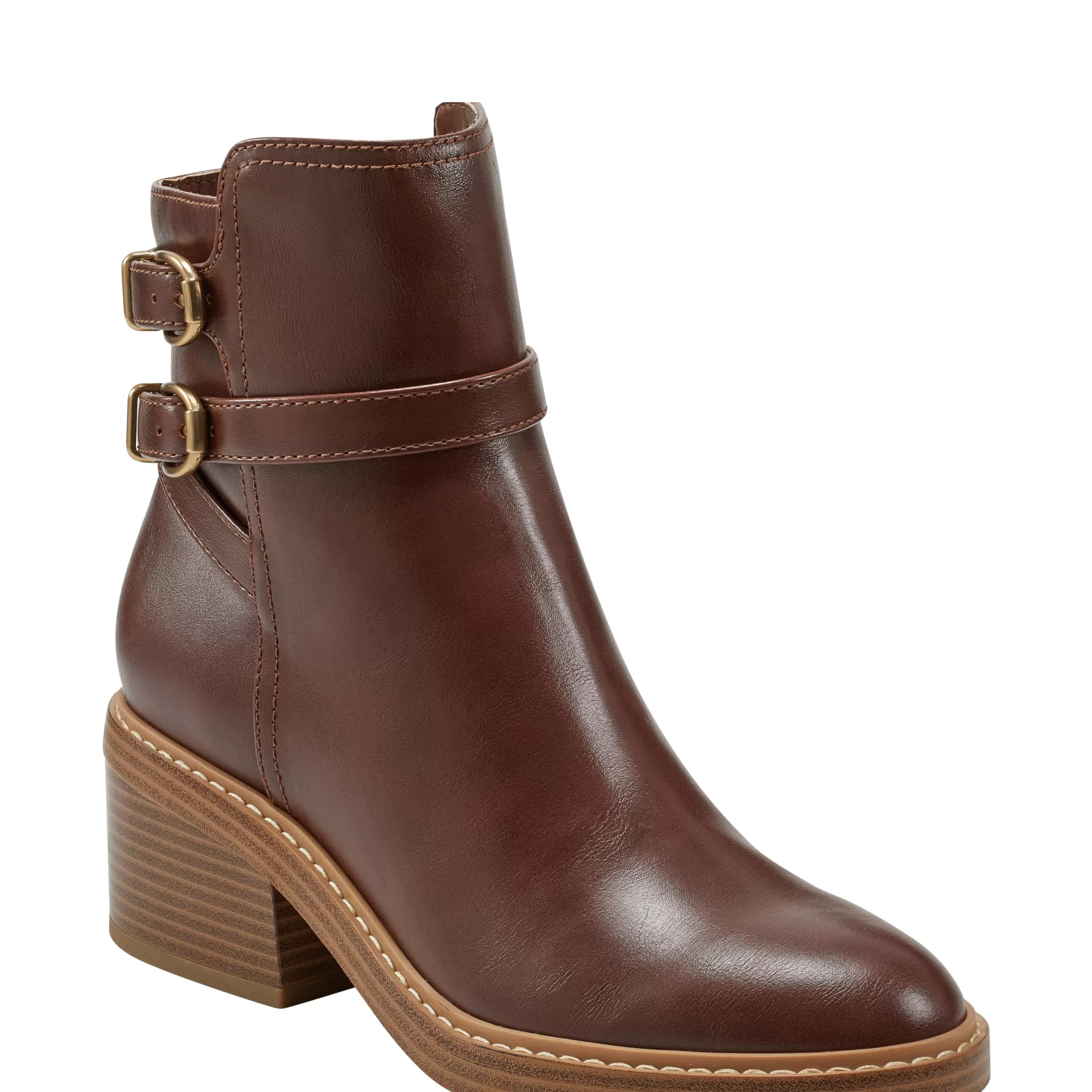 Discount Marc Fisher Marieta Ankle Bootie Tan