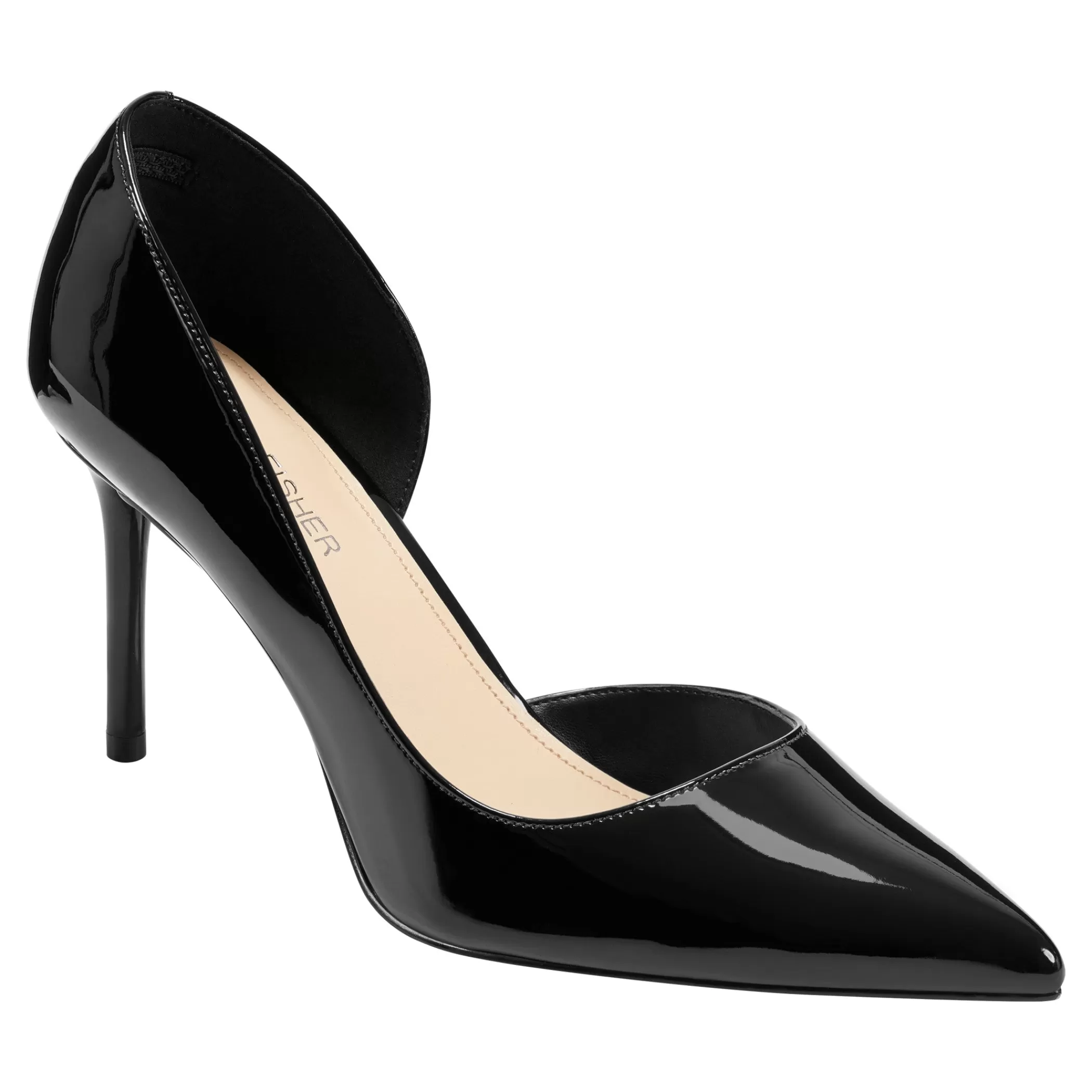 Sale Marc Fisher Meryl D'Orsay Pump Black Patent