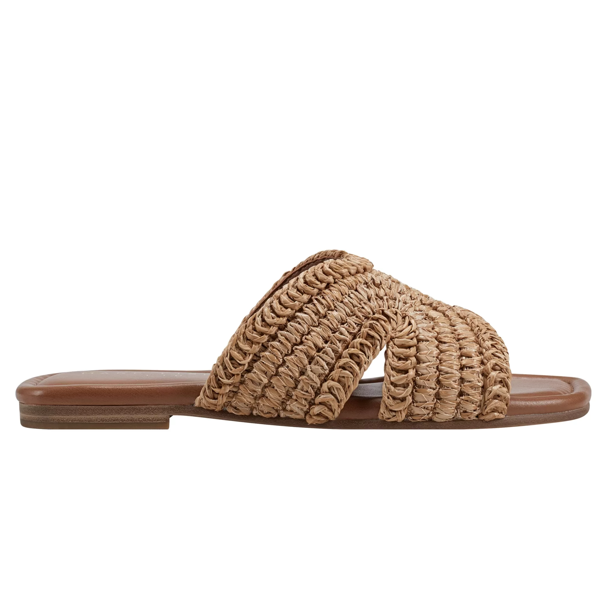 Clearance Marc Fisher Narda Flat Sandal Natural