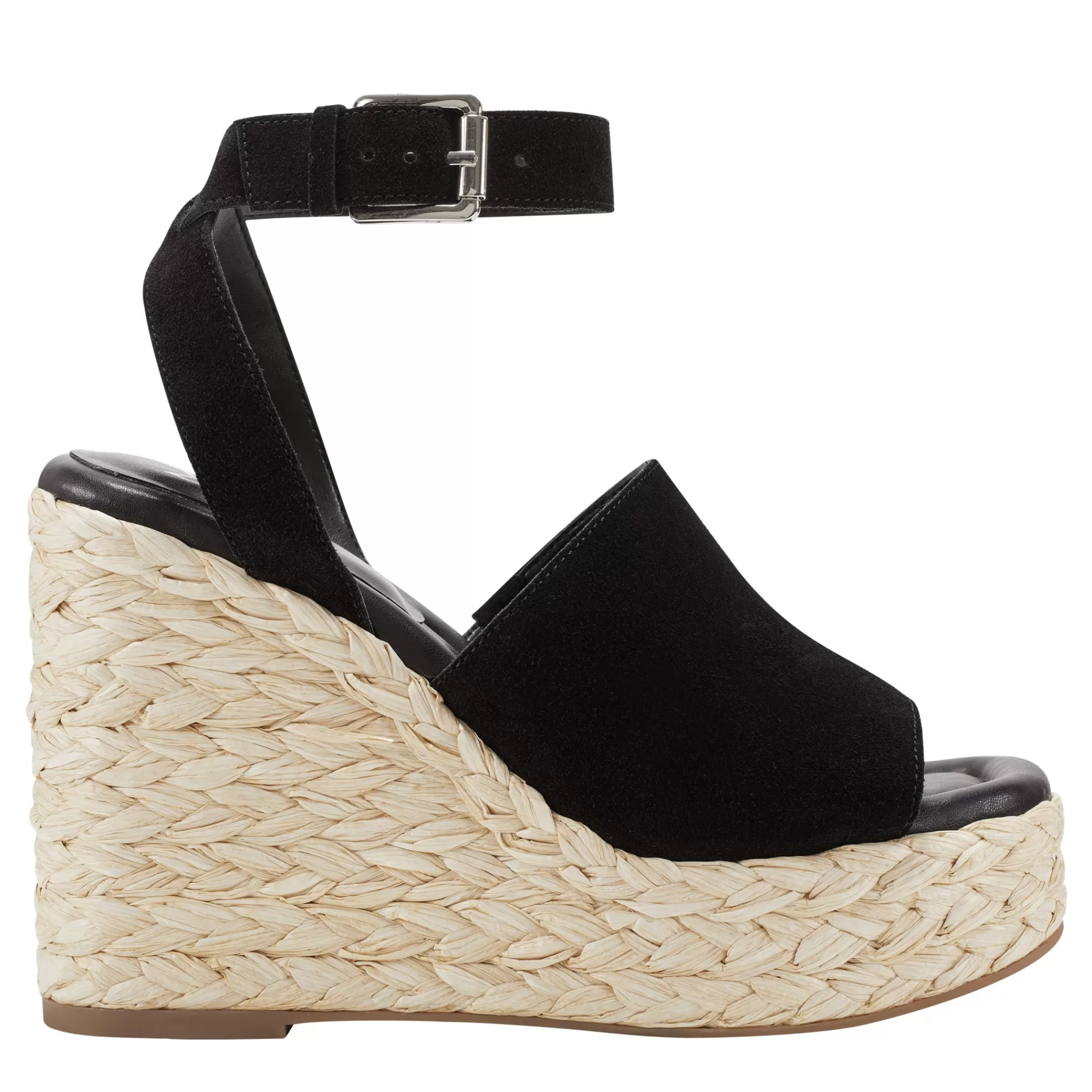 Fashion Marc Fisher Nelly Espadrille Wedge Sandal Black