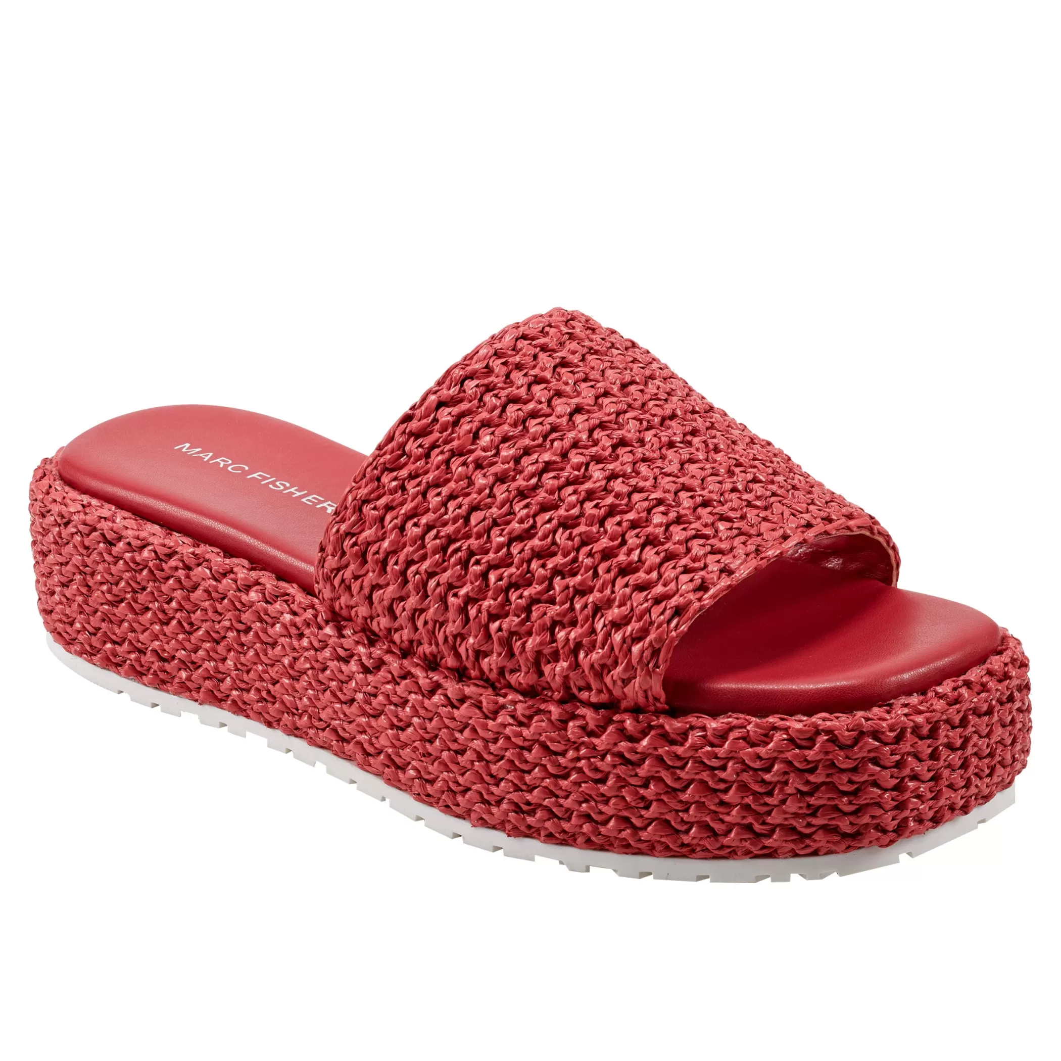 Best Sale Marc Fisher Pais Flatform Sandal Red