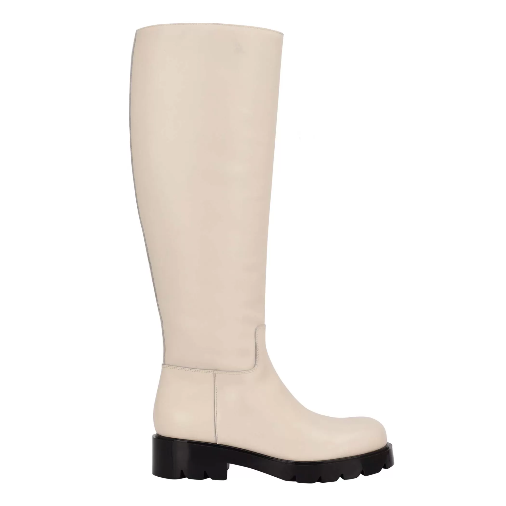 Hot Marc Fisher Phidias Lugsole Boot Chic Cream Leather