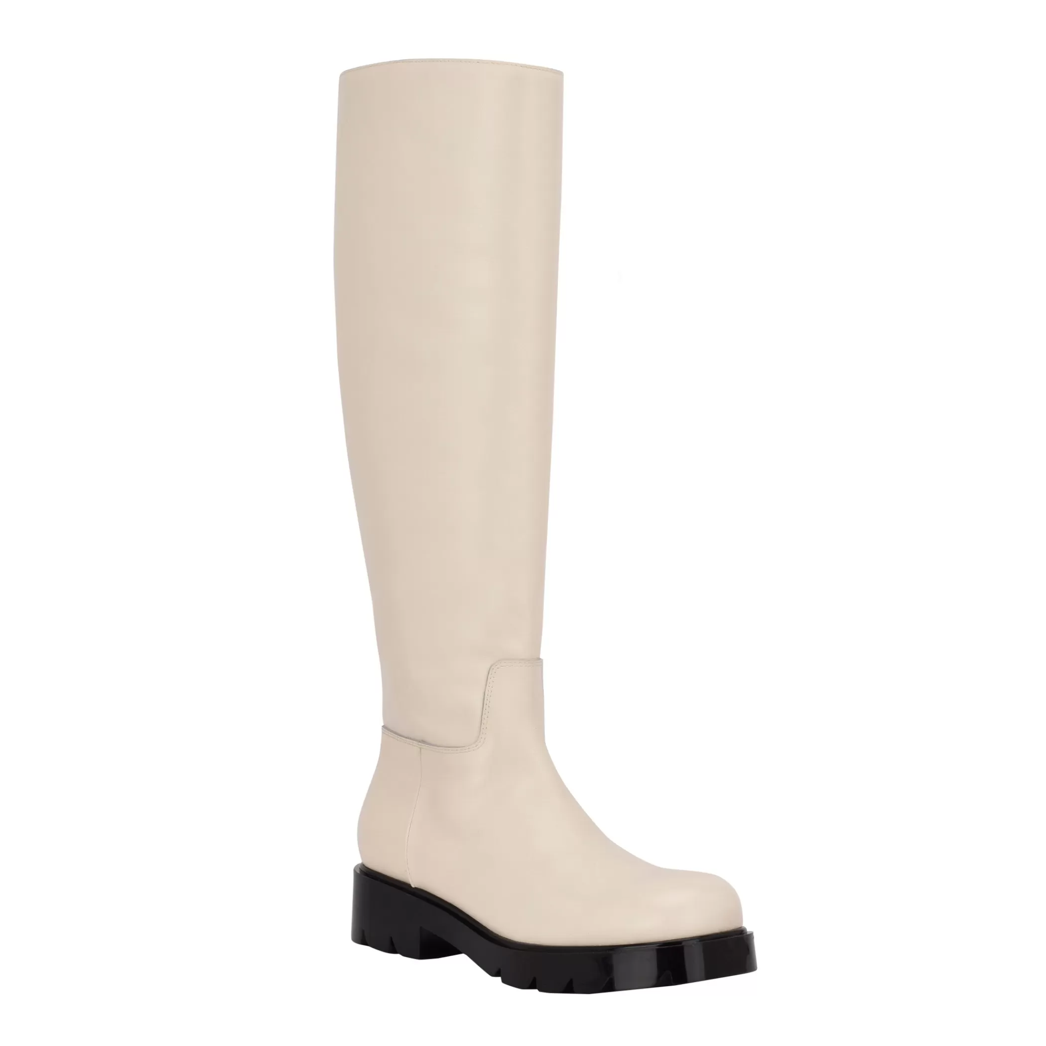 Hot Marc Fisher Phidias Lugsole Boot Chic Cream Leather