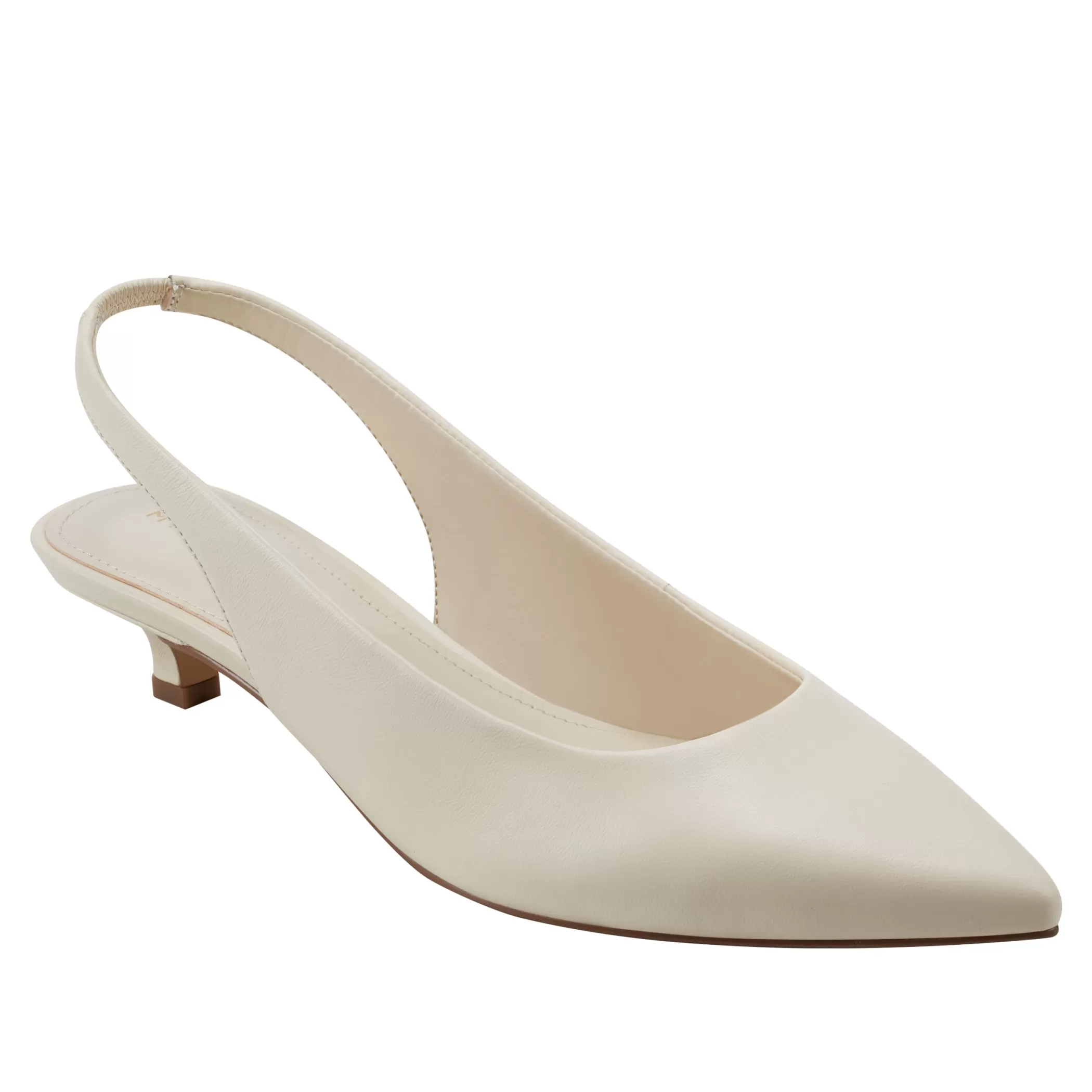 Discount Marc Fisher Posey Slingback Pump Chic Cream