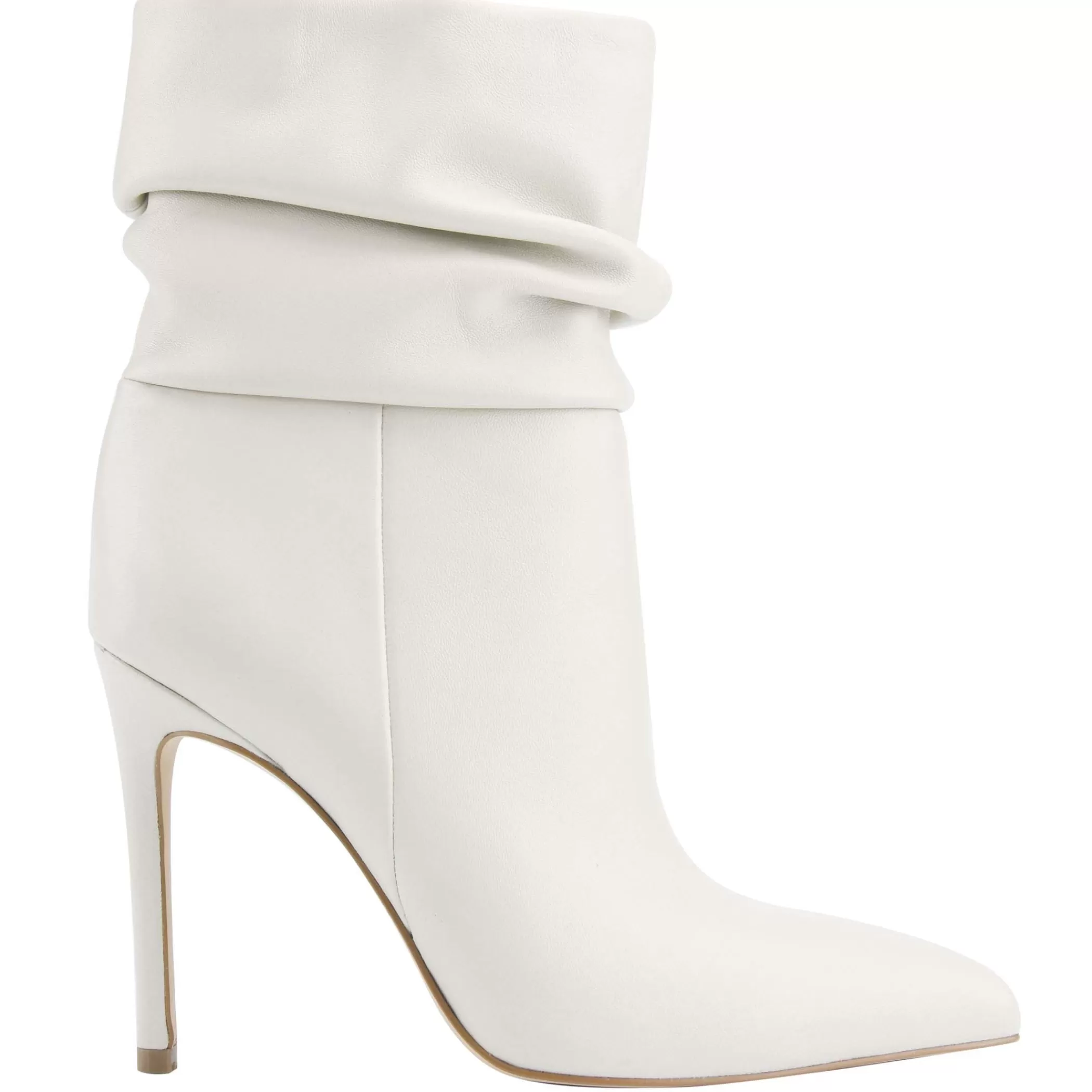 Sale Marc Fisher Rayya Dress Bootie Chic Cream Leather