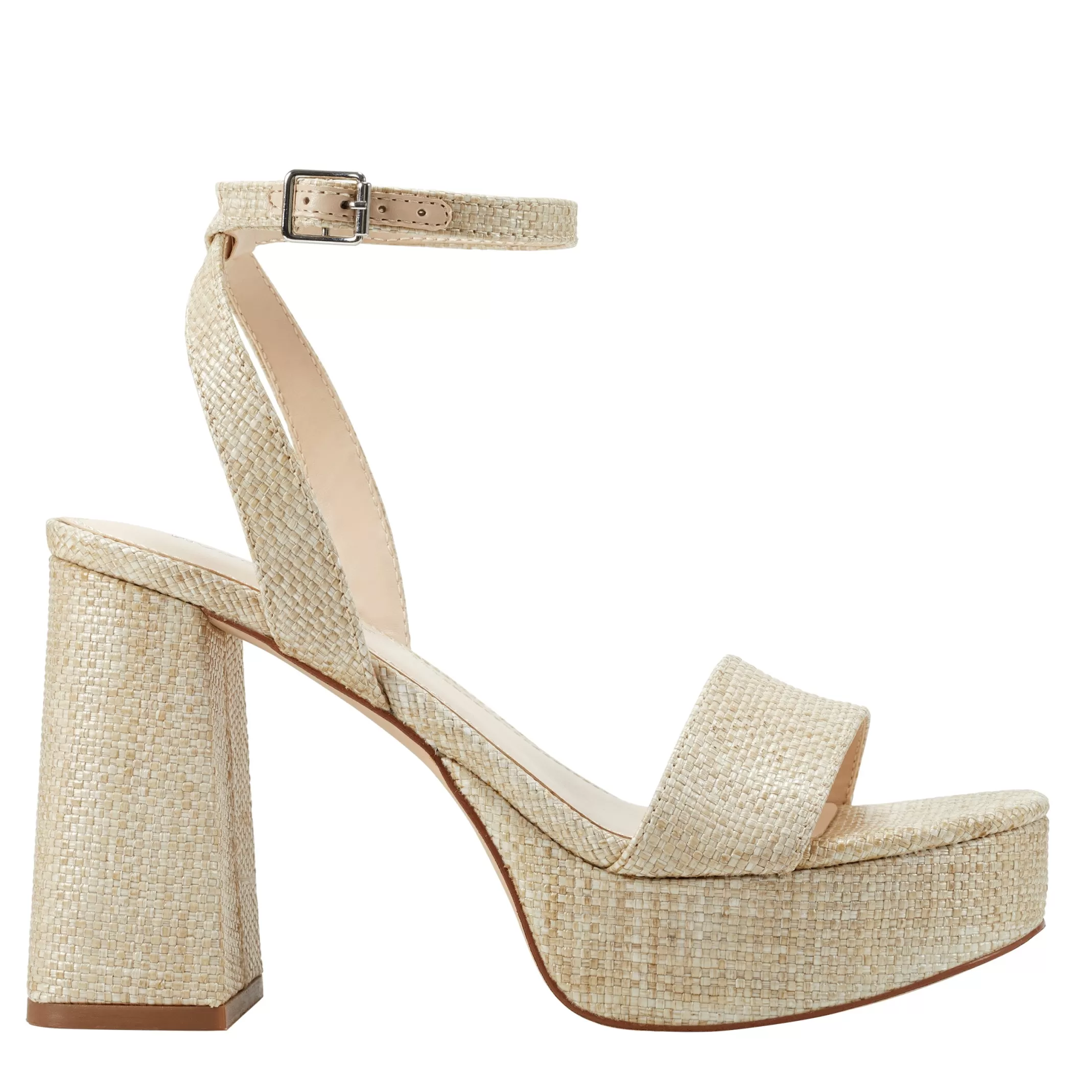 Cheap Marc Fisher Sadel Platform Sandal Natural