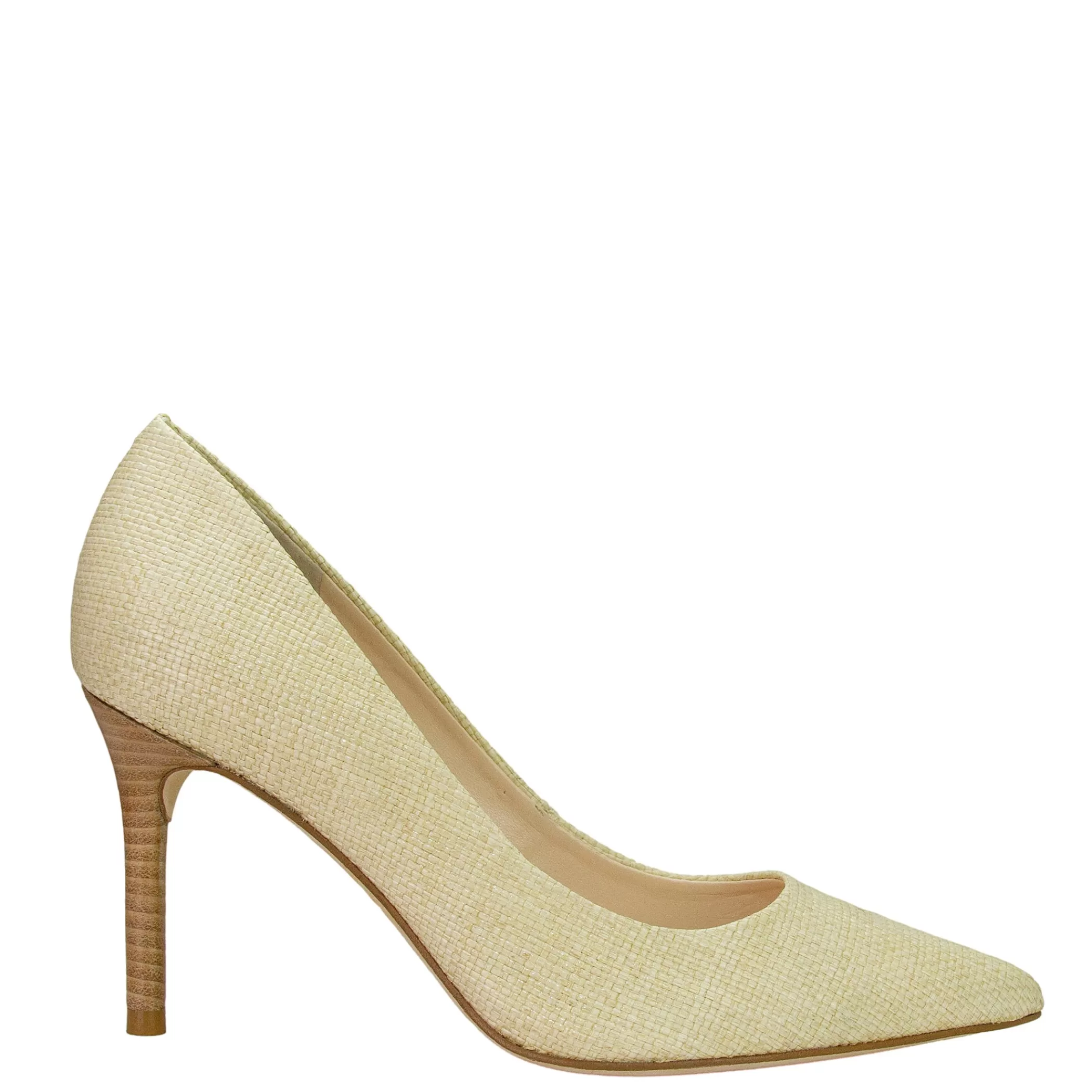 Best Sale Marc Fisher Salley Pointy Toe Pump Natural Raffia